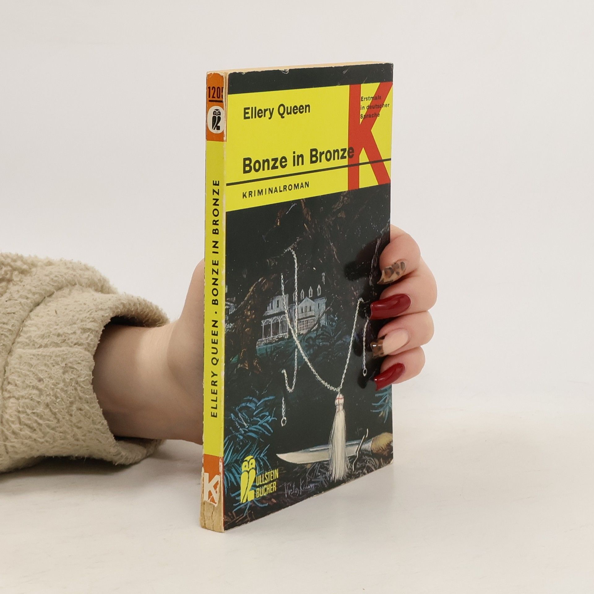 Ellery Queen Bronze in Bronze