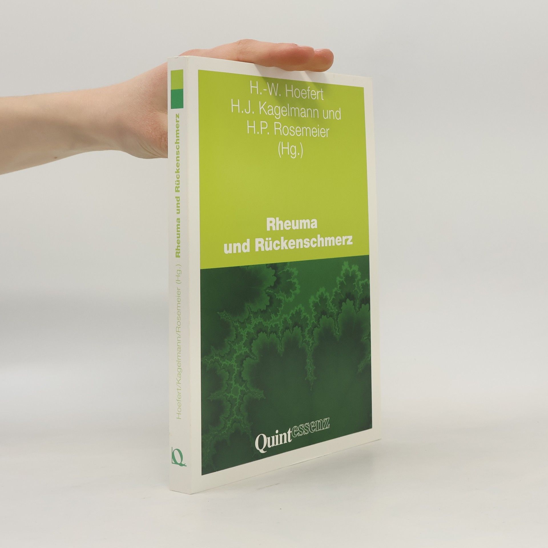 Hans Wolfgang Hoefert Rheuma und Rückenschmerz