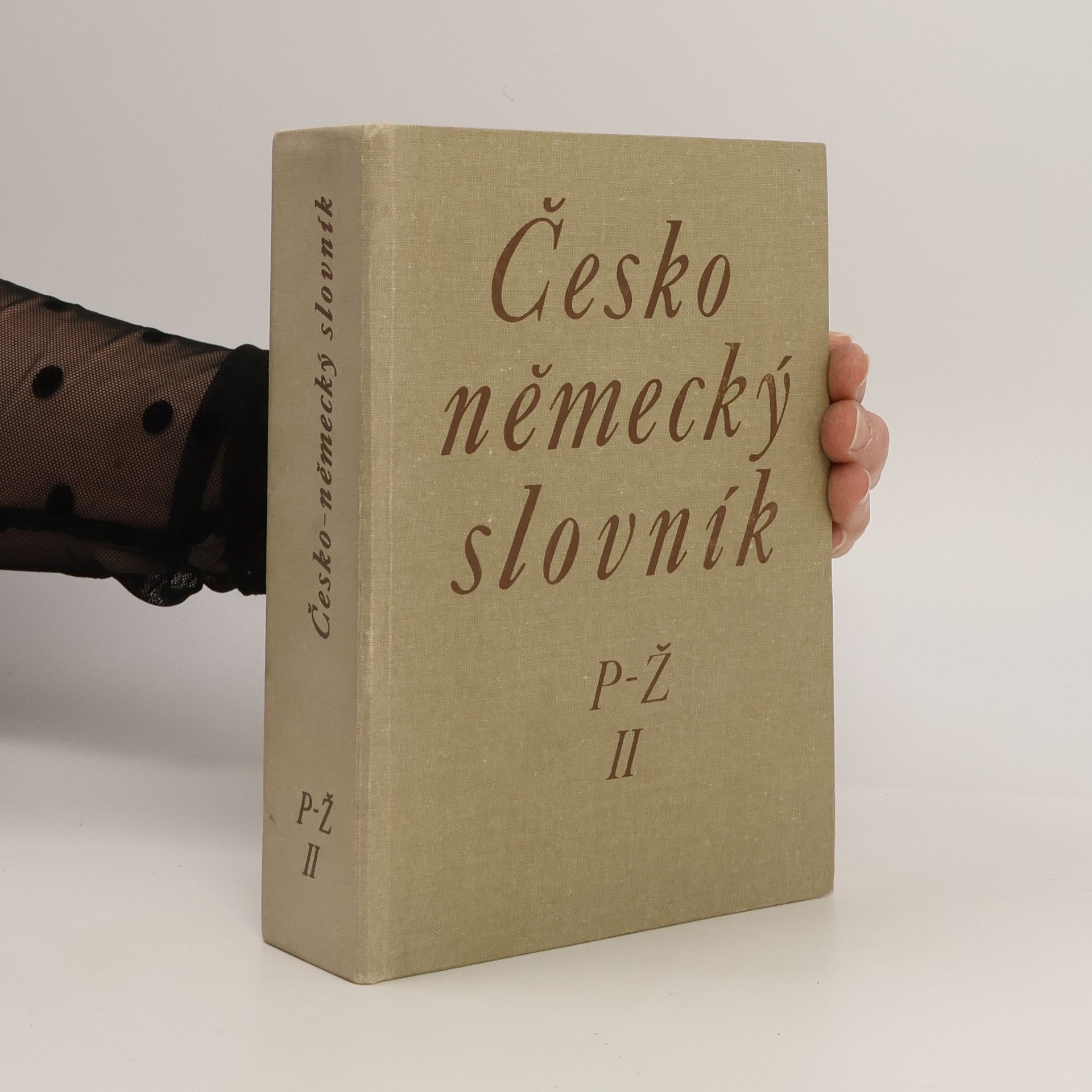 Česko-německý slovník. P-Ž II