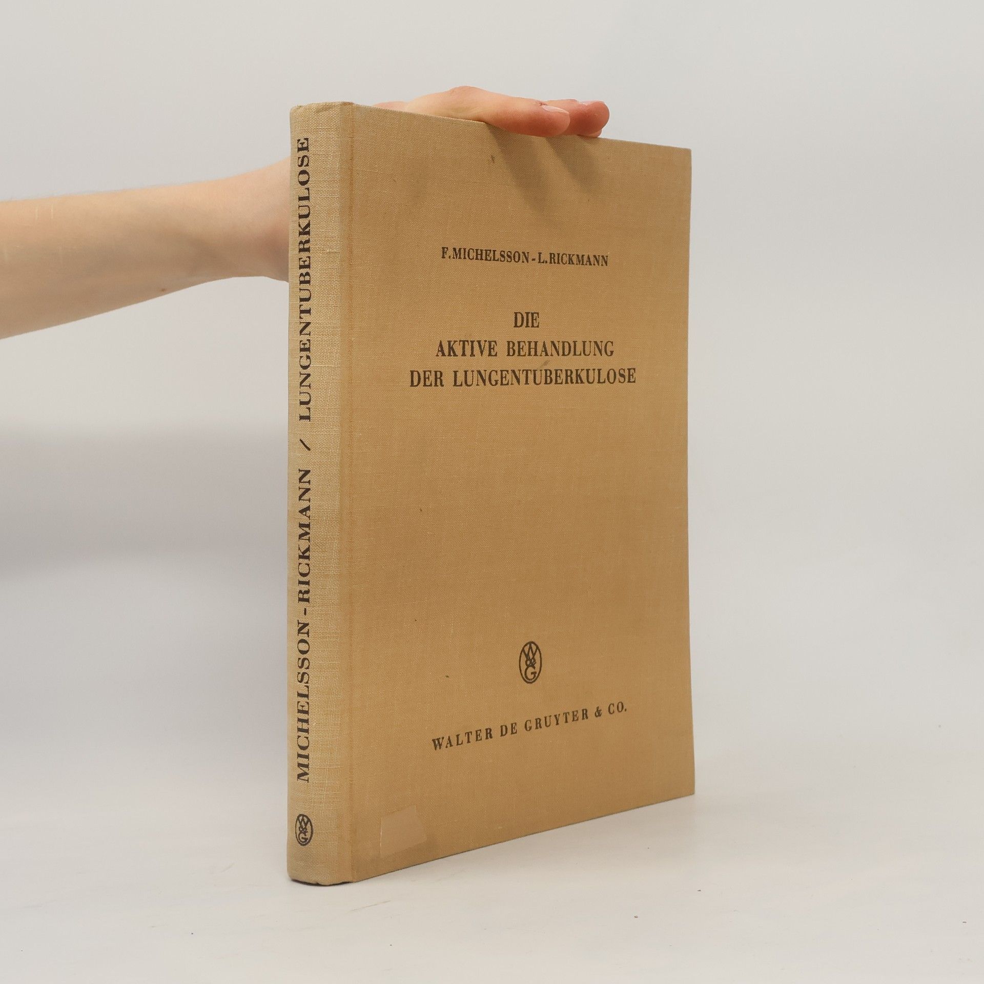 Friedrich Michelsson Die aktive Behandlung der Lungentuberkulose