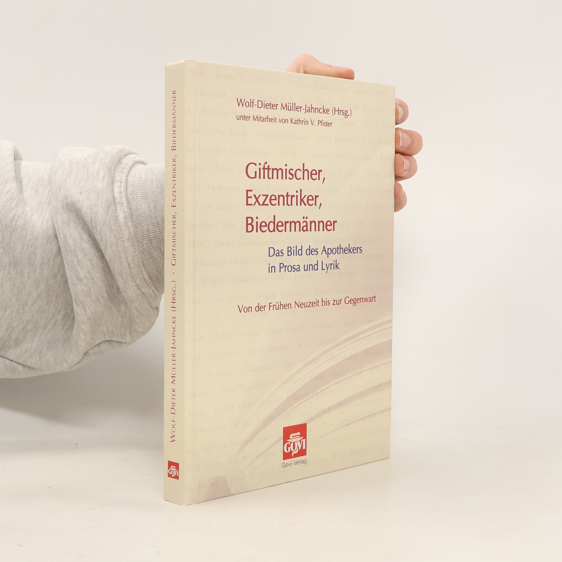 Wolf-Dieter Müller-Jahncke Giftmischer, Exzentriker, Biedermänner