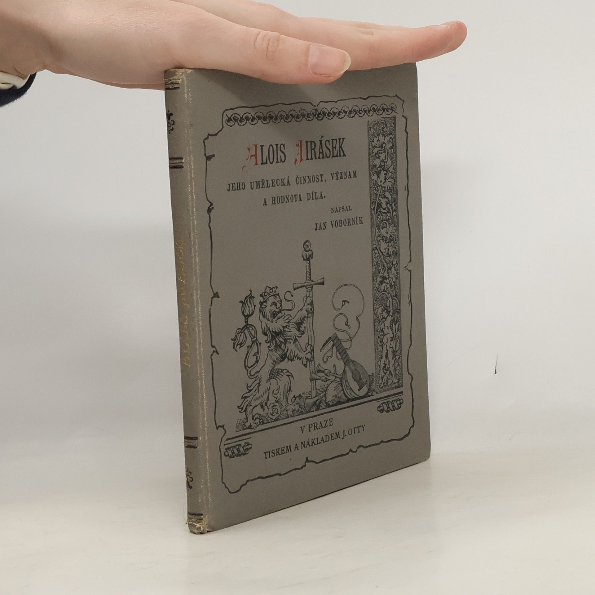 Jan Voborník Alois Jirásek: Jeho umělecká činnost, význam a hodnota díla
