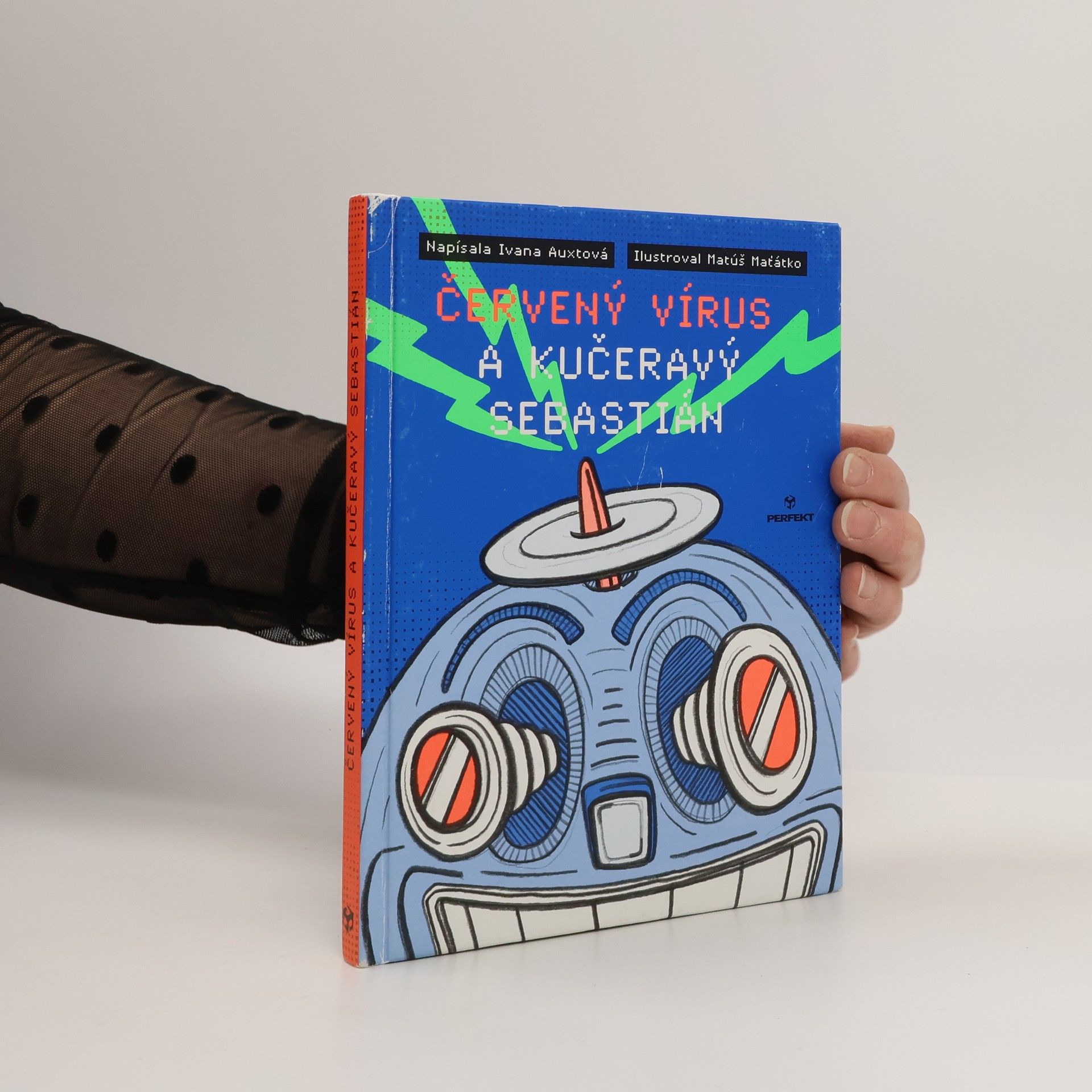 Ivana Auxtová Červený vírus a kučeravý Sebastián