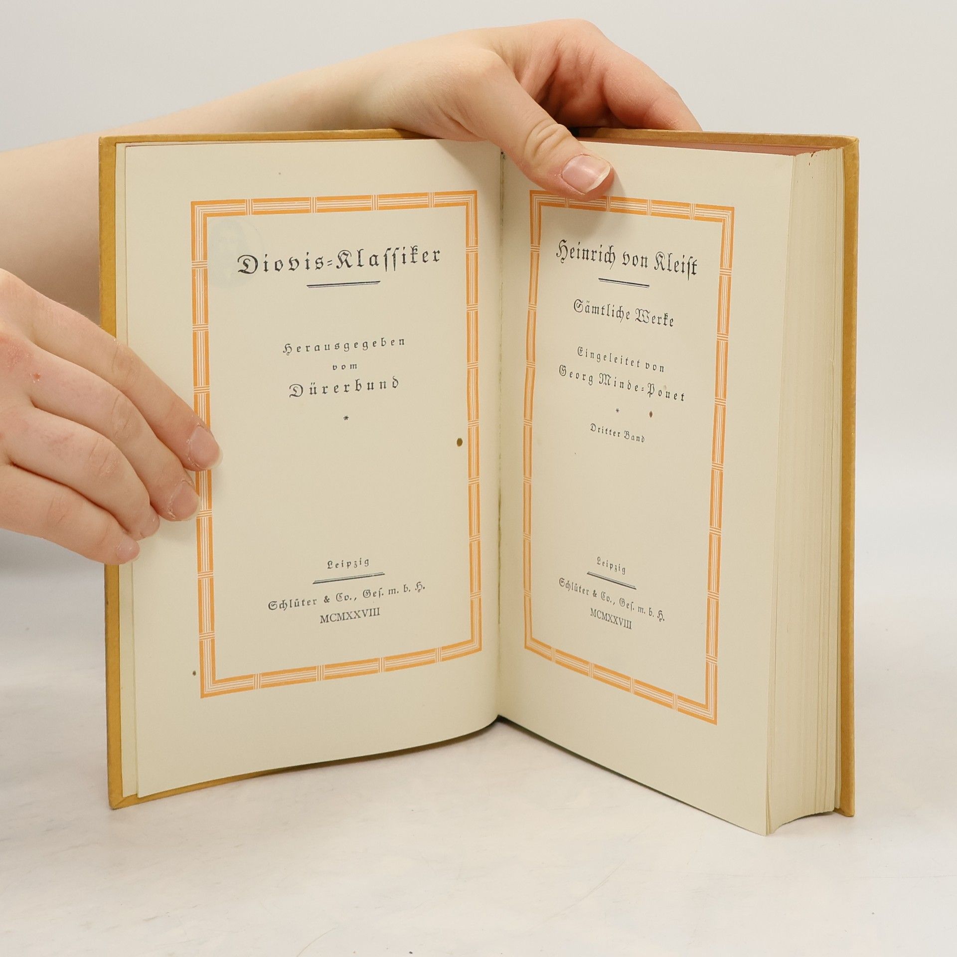 Heinrich von Kleist Sämtliche Werke 3