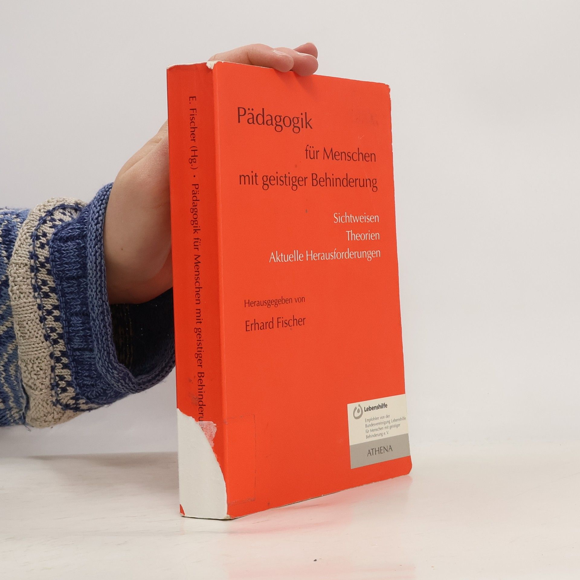 Erhard Fischer Pädagogik für Menschen mit geistiger Behinderung