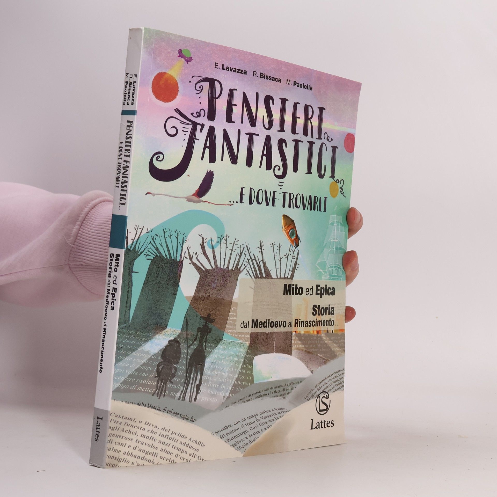 Enrica Lavazza  Pensieri fantastici... e dove trovarli. Per la Scuola media. Con e-book. Con espansione online. Con 2 Libro: Mito epica-Guida alla prova cbt 1