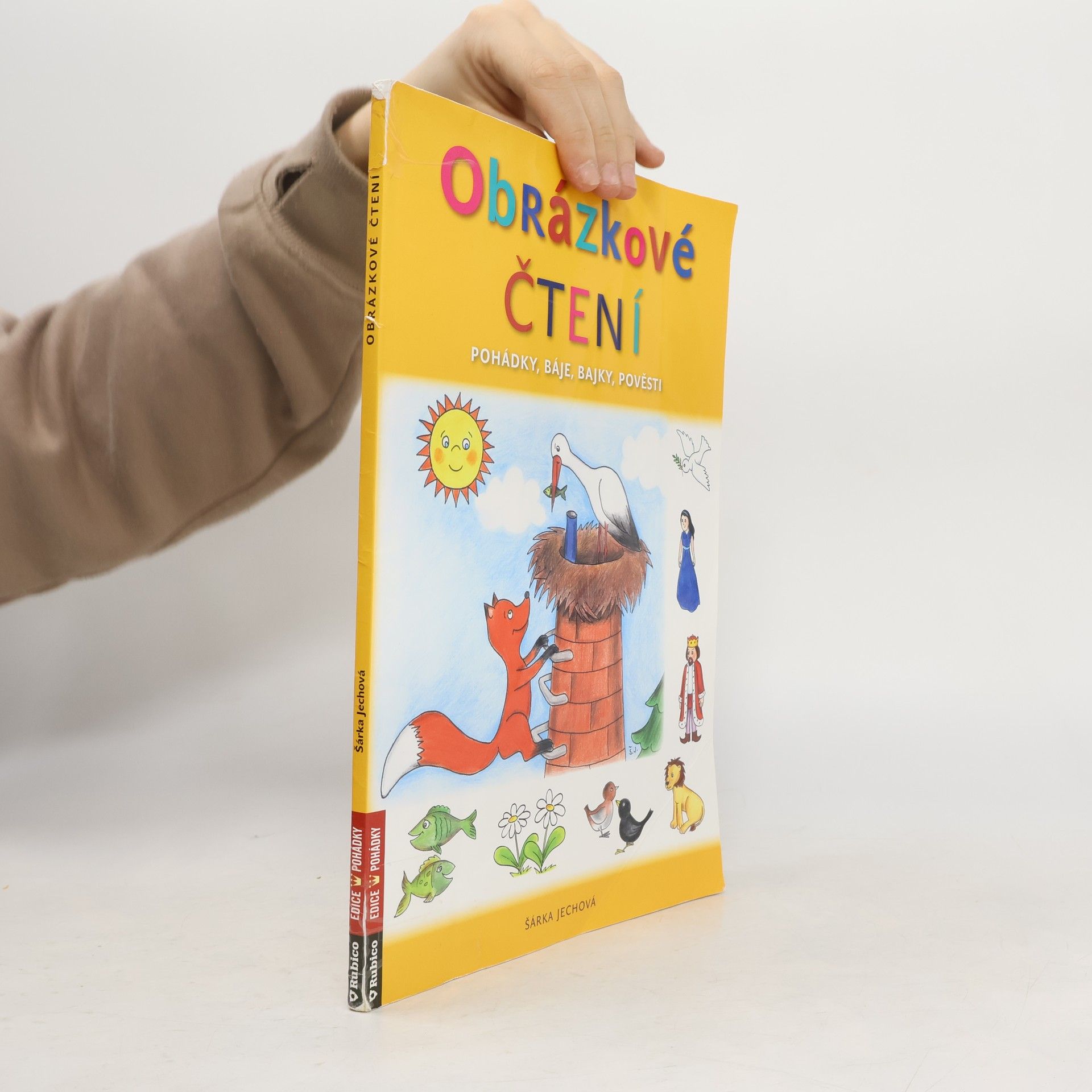 Šárka Jechová Obrázkové čtení - Pohádky, báje, bajky, pověsti