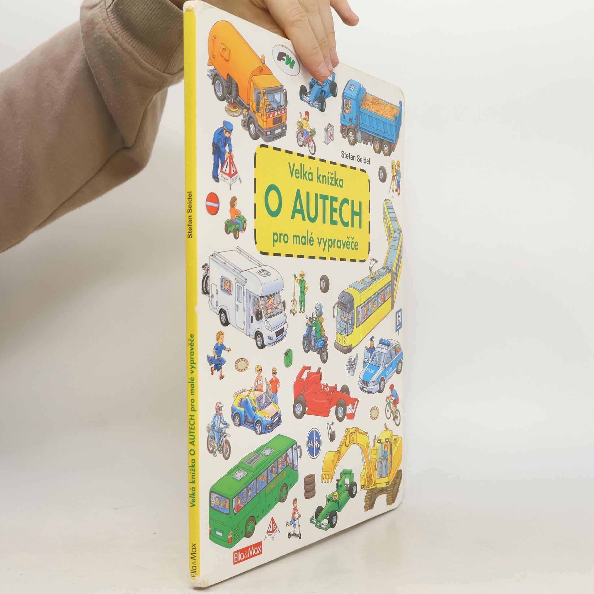 Stefan Seidel Velká knížka o autech pro malé vypravěče