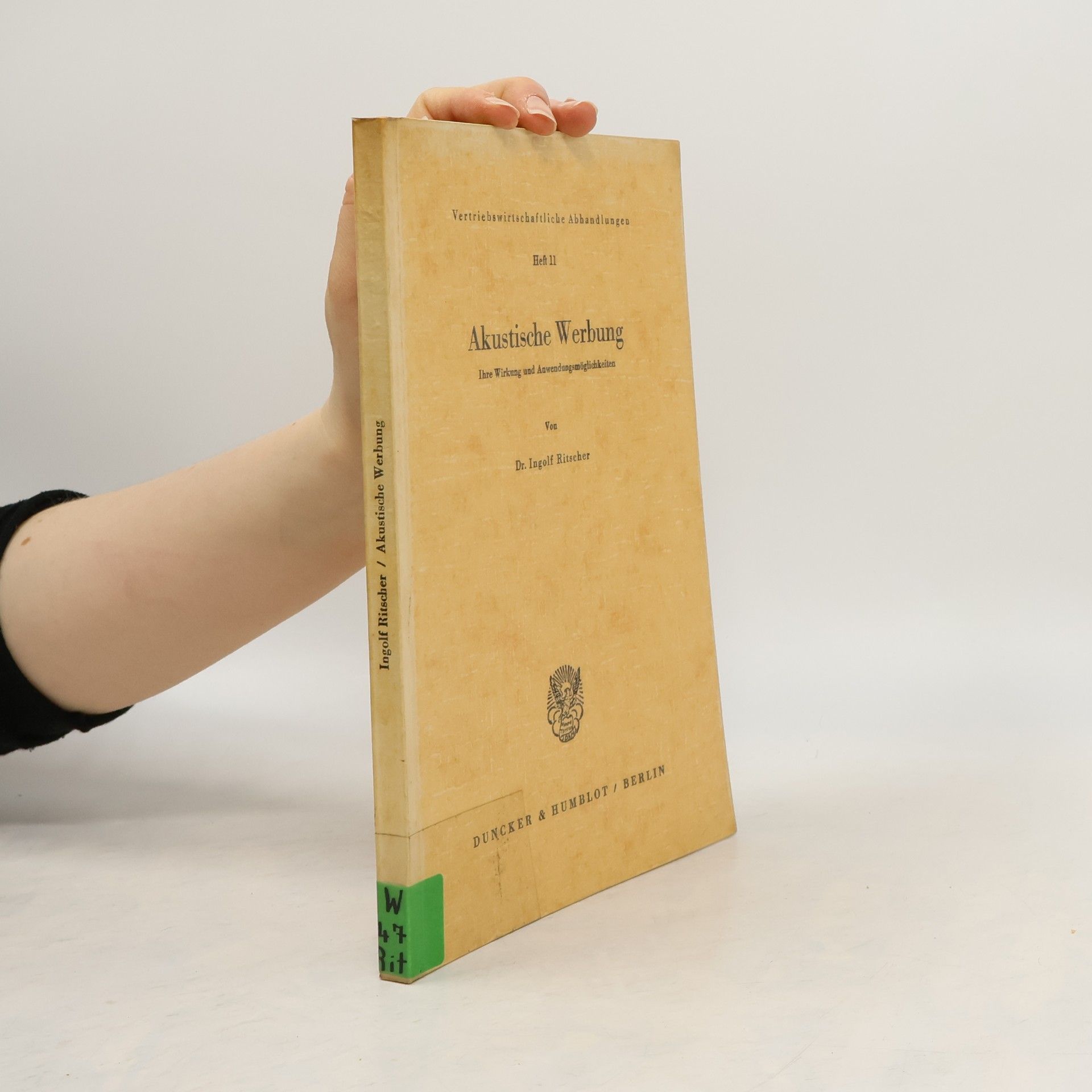 Ingolf Ritscher Akustische Werbung
