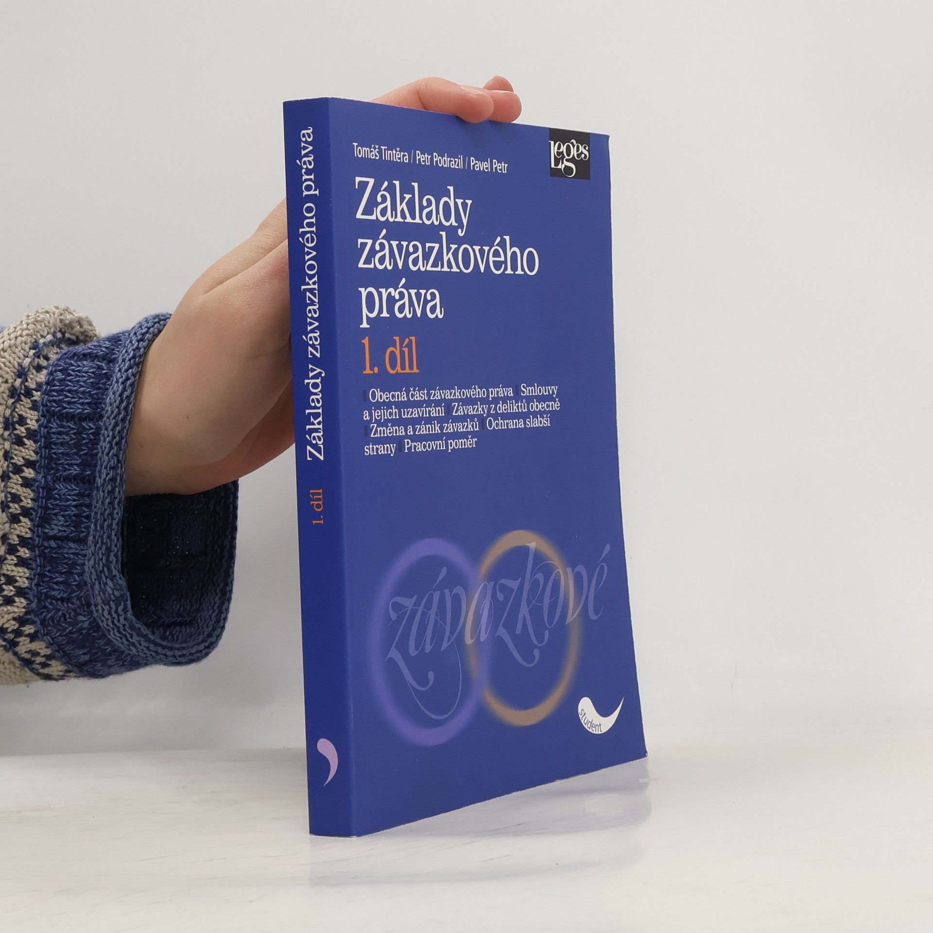 Tomáš Tintěra Základy závazkového práva 1. díl