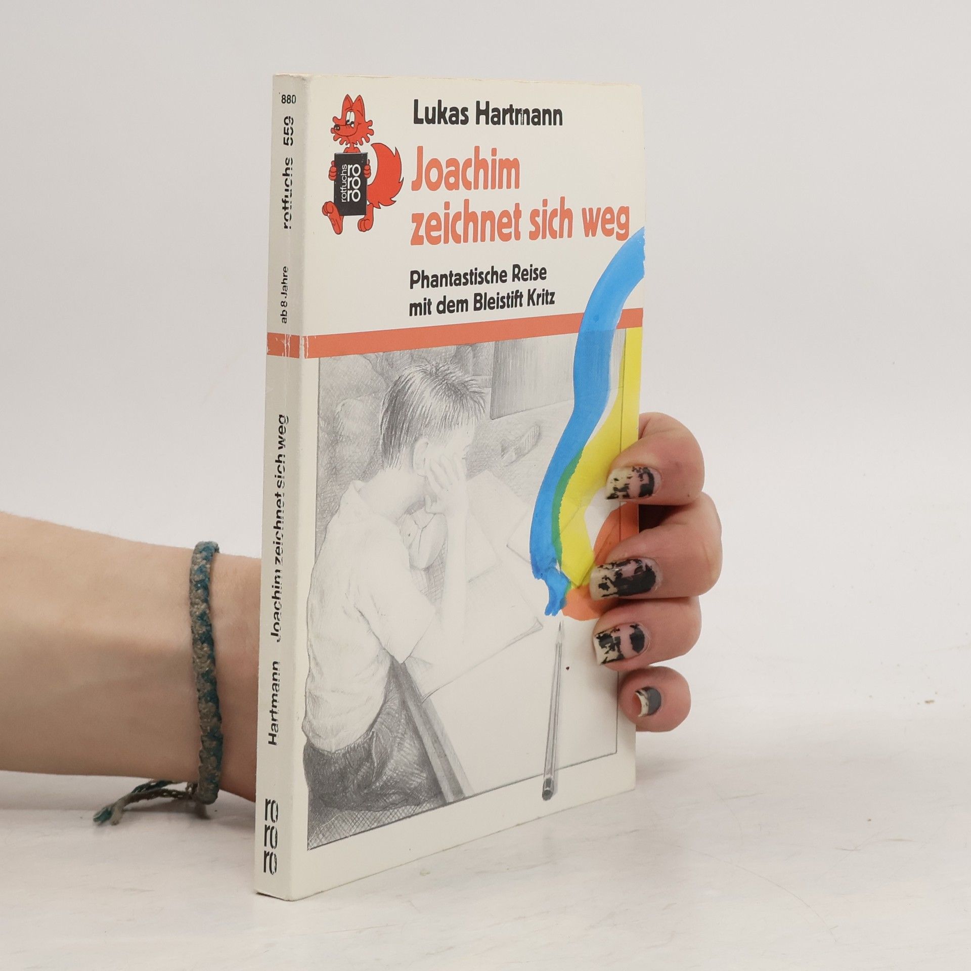 Joachim zeichnet sich weg