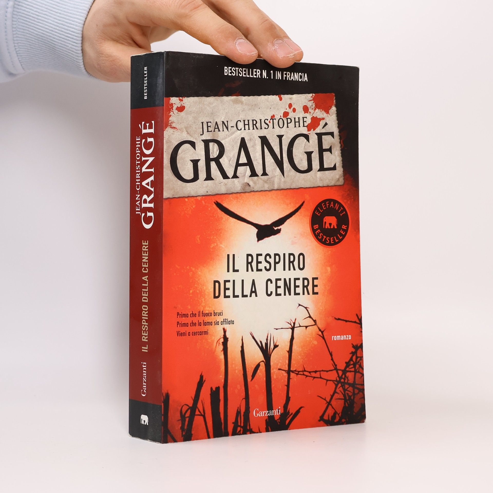 Jean Christophe Grangé Elefanti bestseller: Il respiro della cenere