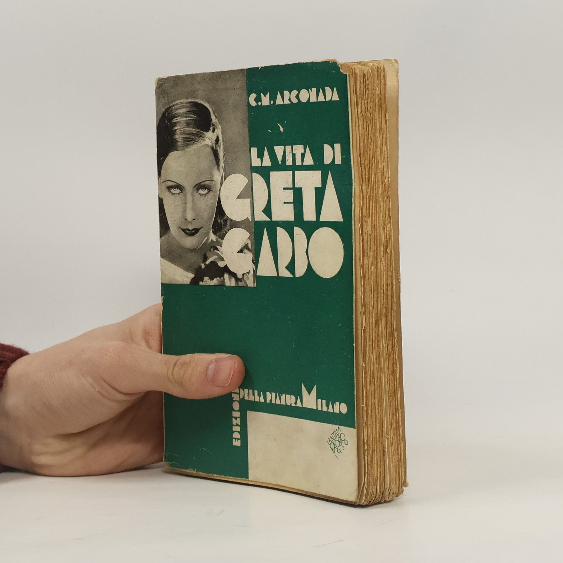 C.M. Arconada La Vita di Greta Garbo