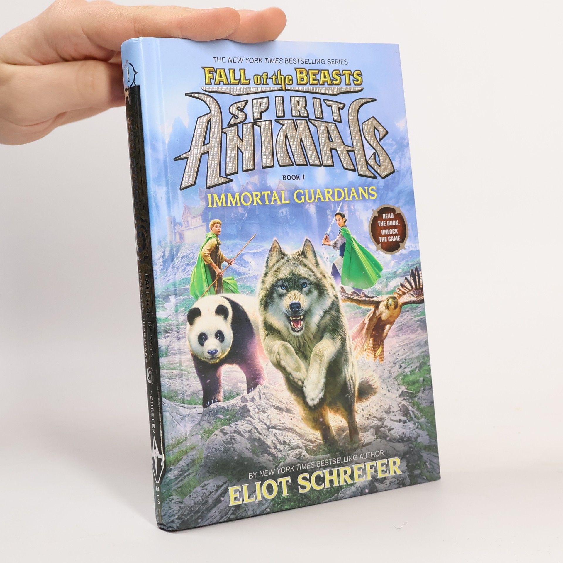 Eliot Schrefer Immortal Guardians (Spirit Animals: Fall of the Beasts, Book 1)