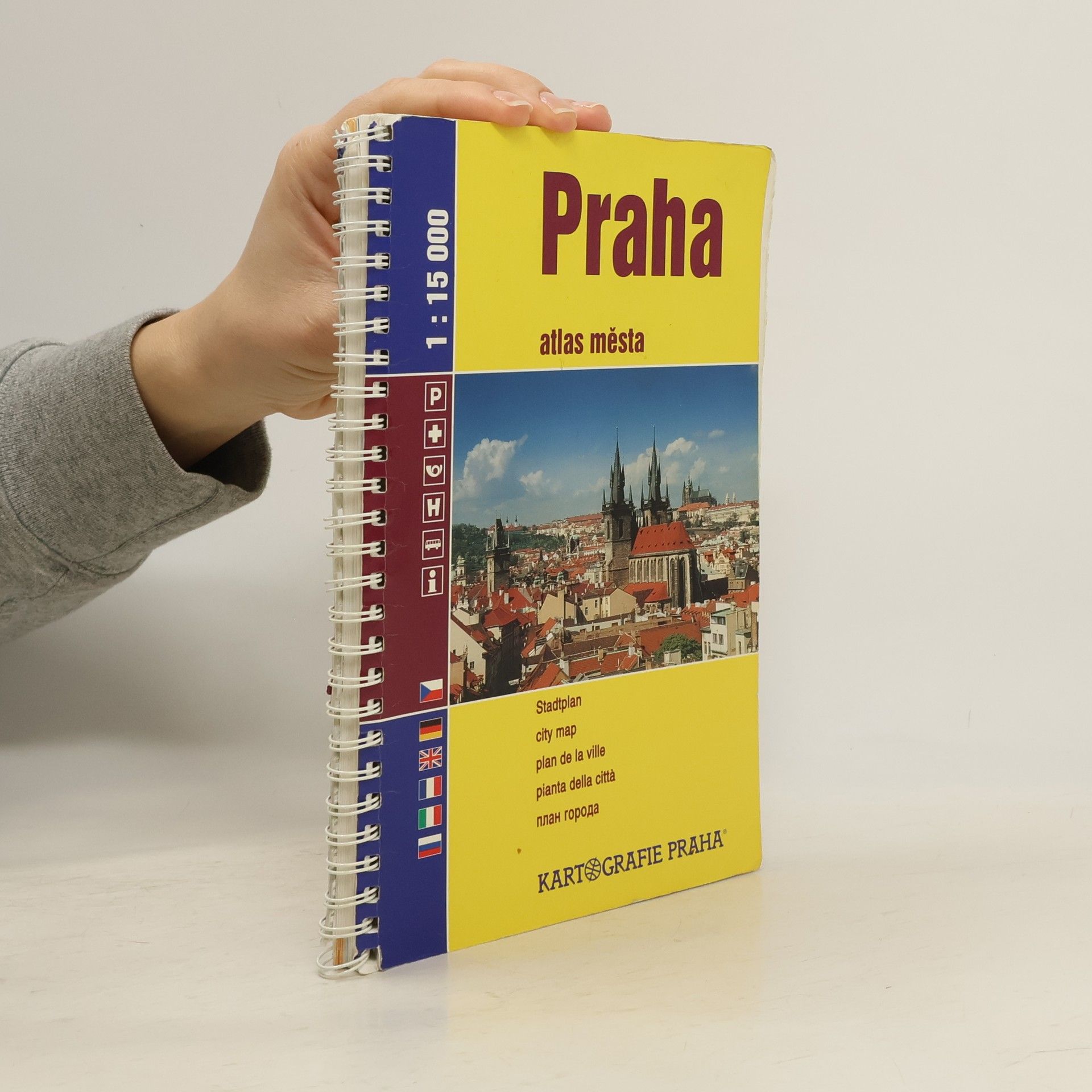 Autores varios Praha. Atlas města 1:15 000
