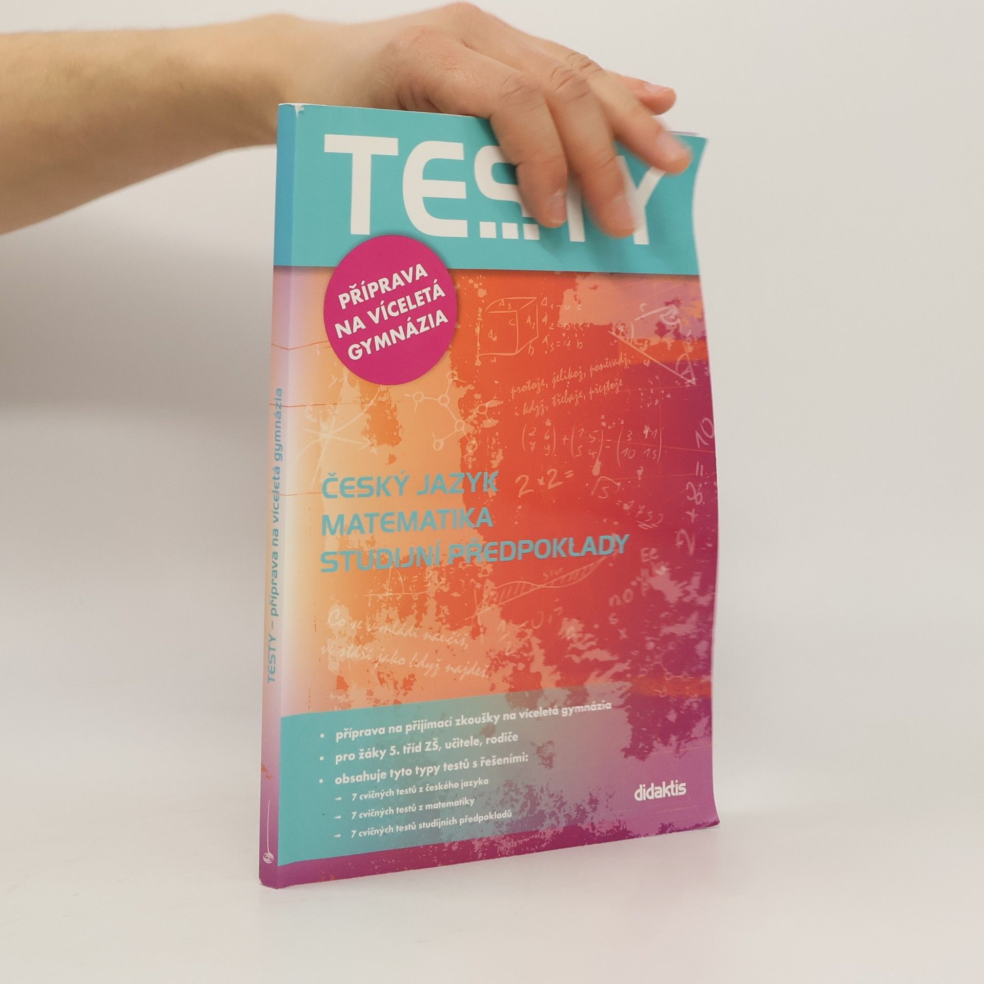 Martina Jirčíková Příprava na víceletá gymnázia : český jazyk, matematika, studijní předpoklady