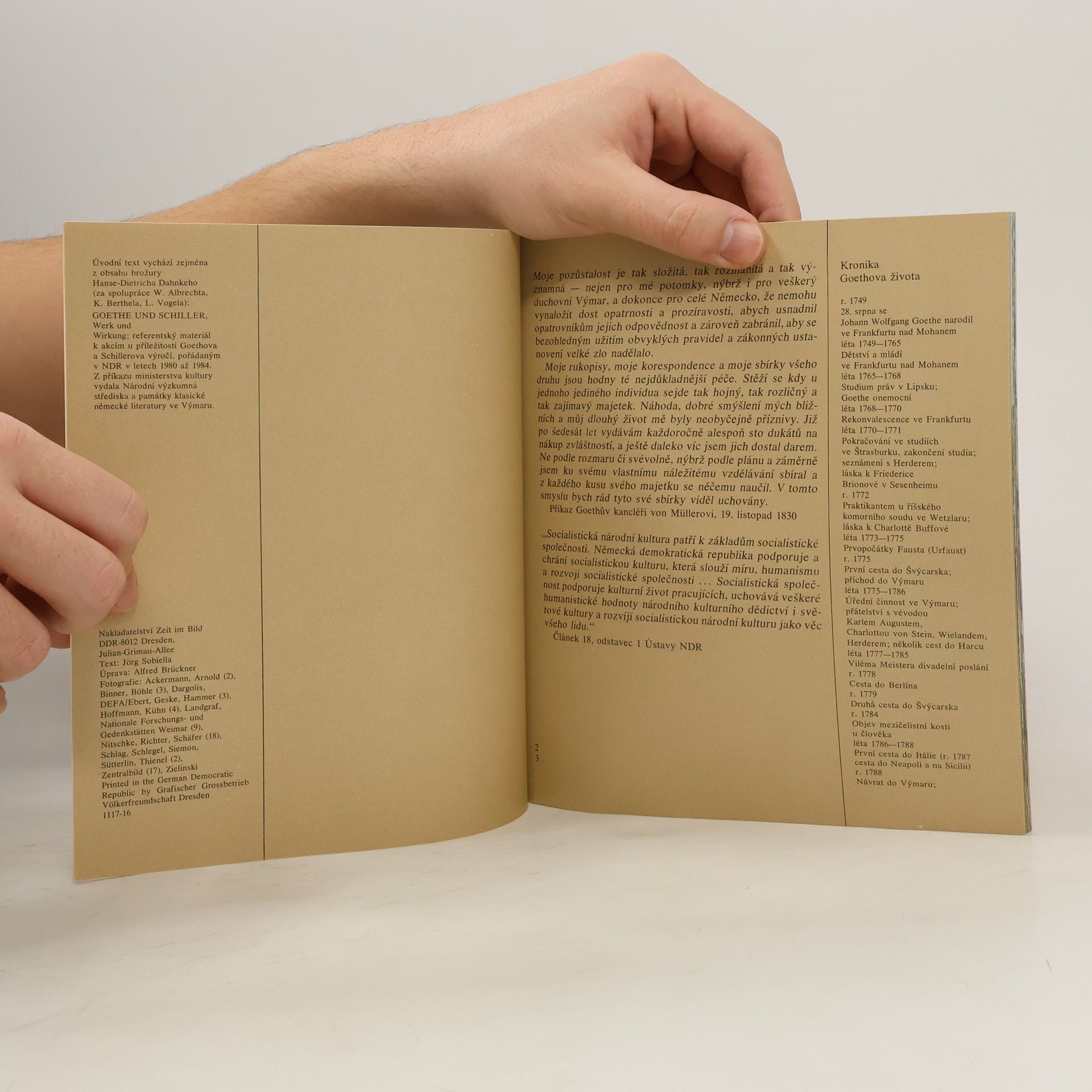 Various authors Ke 150. výročí Goethova úmrtí