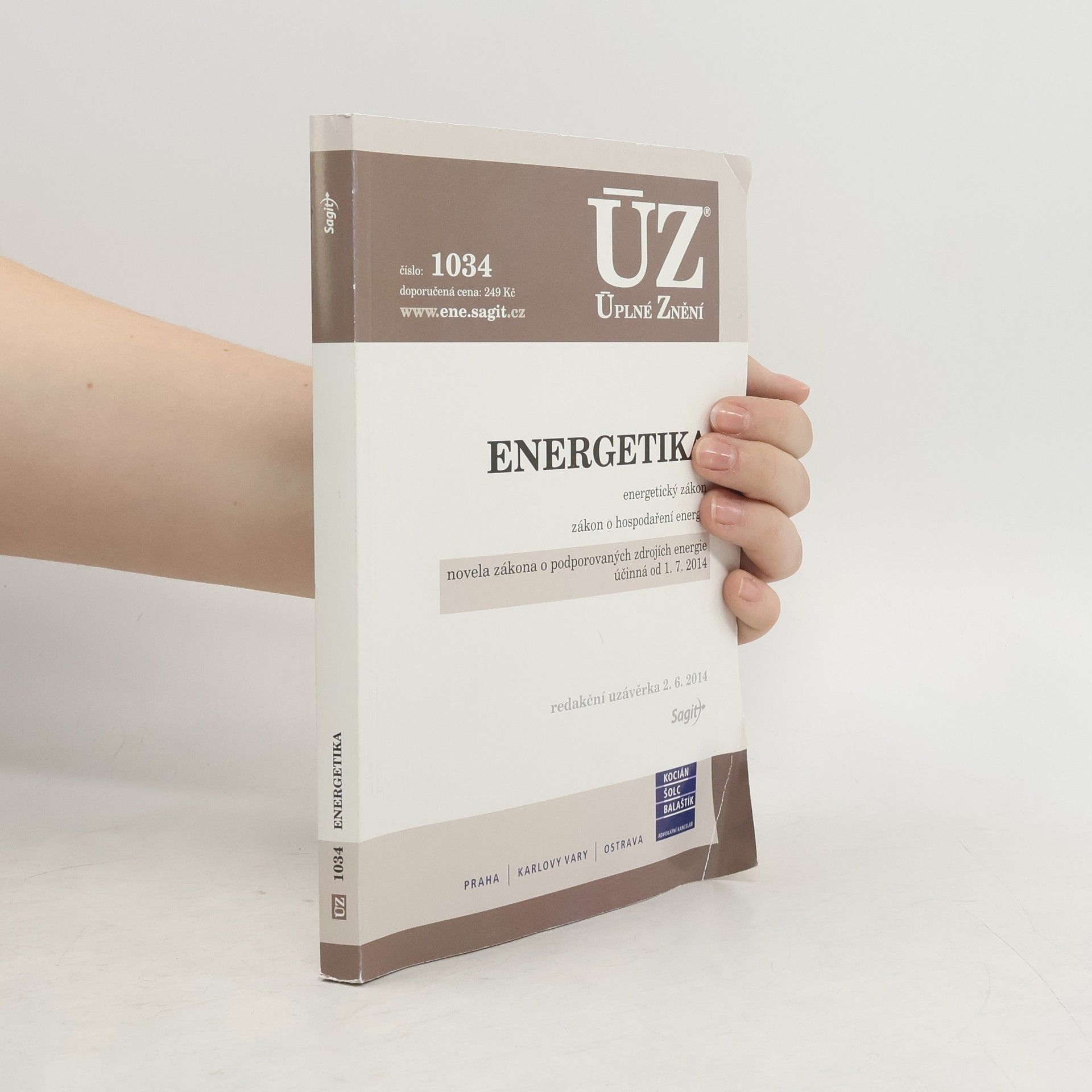 Kocian Solc Balastik Advokátní Kancelář ÚZ č. 1034 Energetika