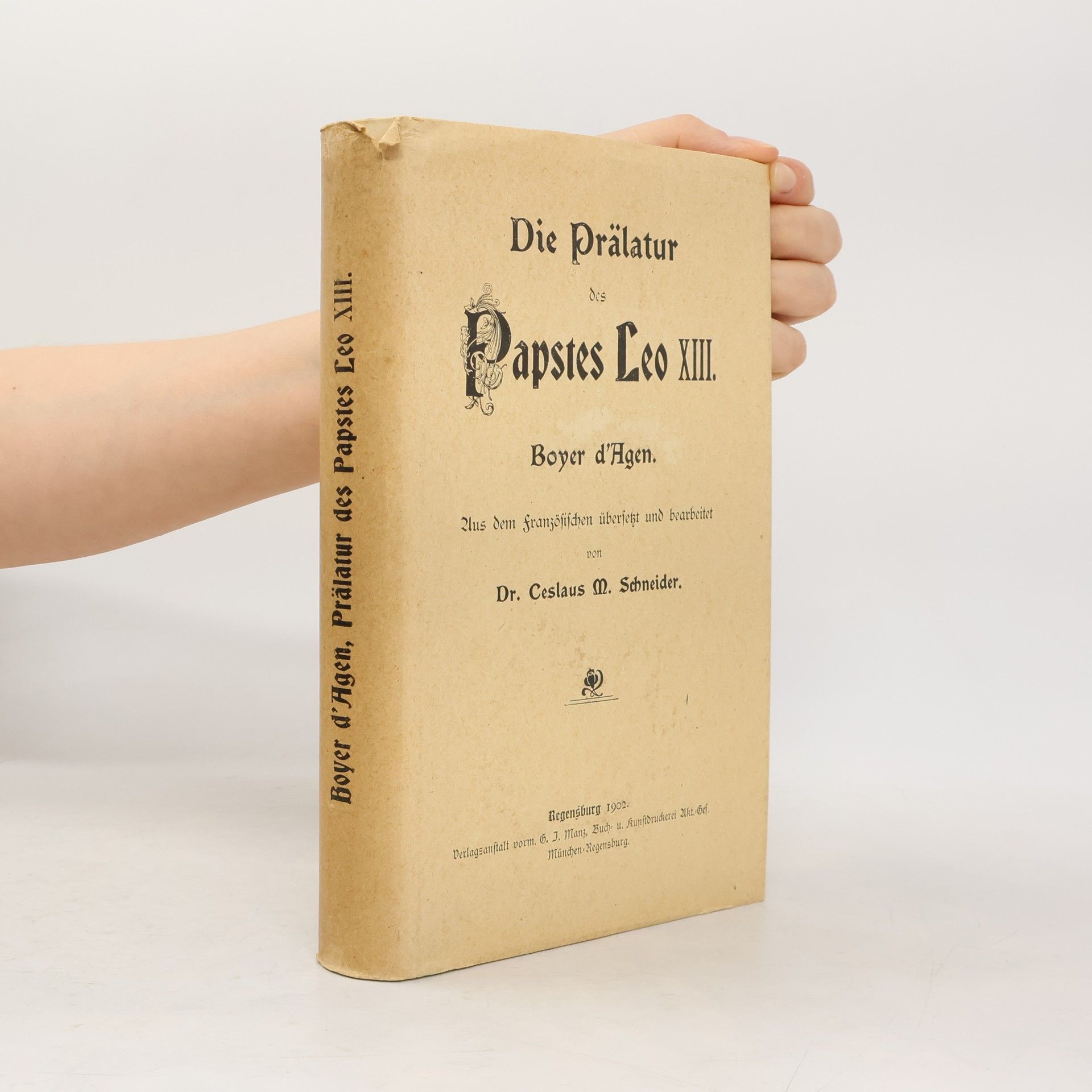 Ceslaus Maria Schneider Die Prälatur des Papstes Leo XIII.