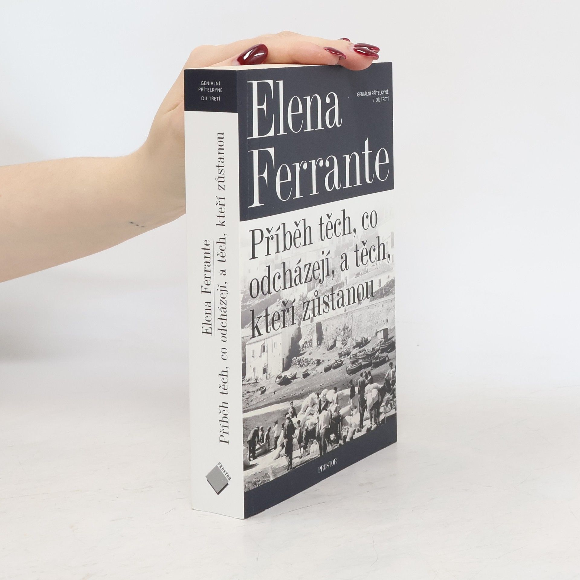 Elena Ferrante Geniální přítelkyně 3. Příběh těch, co odcházejí, a těch, kteří zůstanou