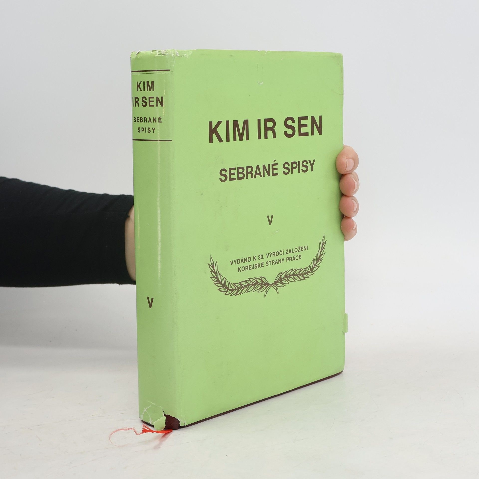 Kim Ilsong Kim Ir Sen. Sebrané spisy V