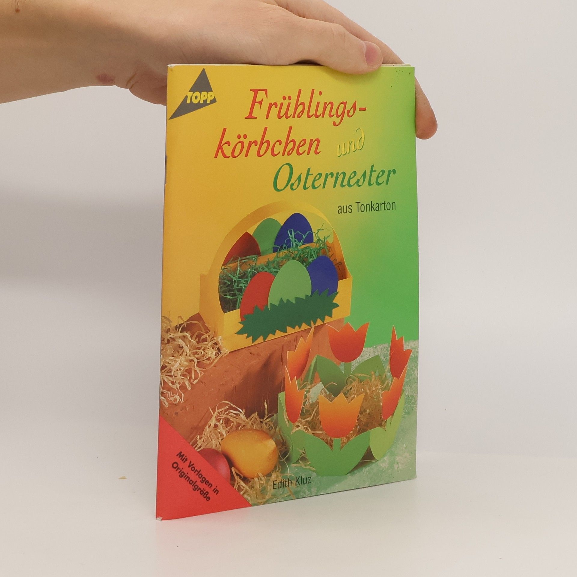 Autorenkollektiv Frühlingskörbchen und Osternester aus Tonkarton ; [mit Vorlagen in Originalgröße]