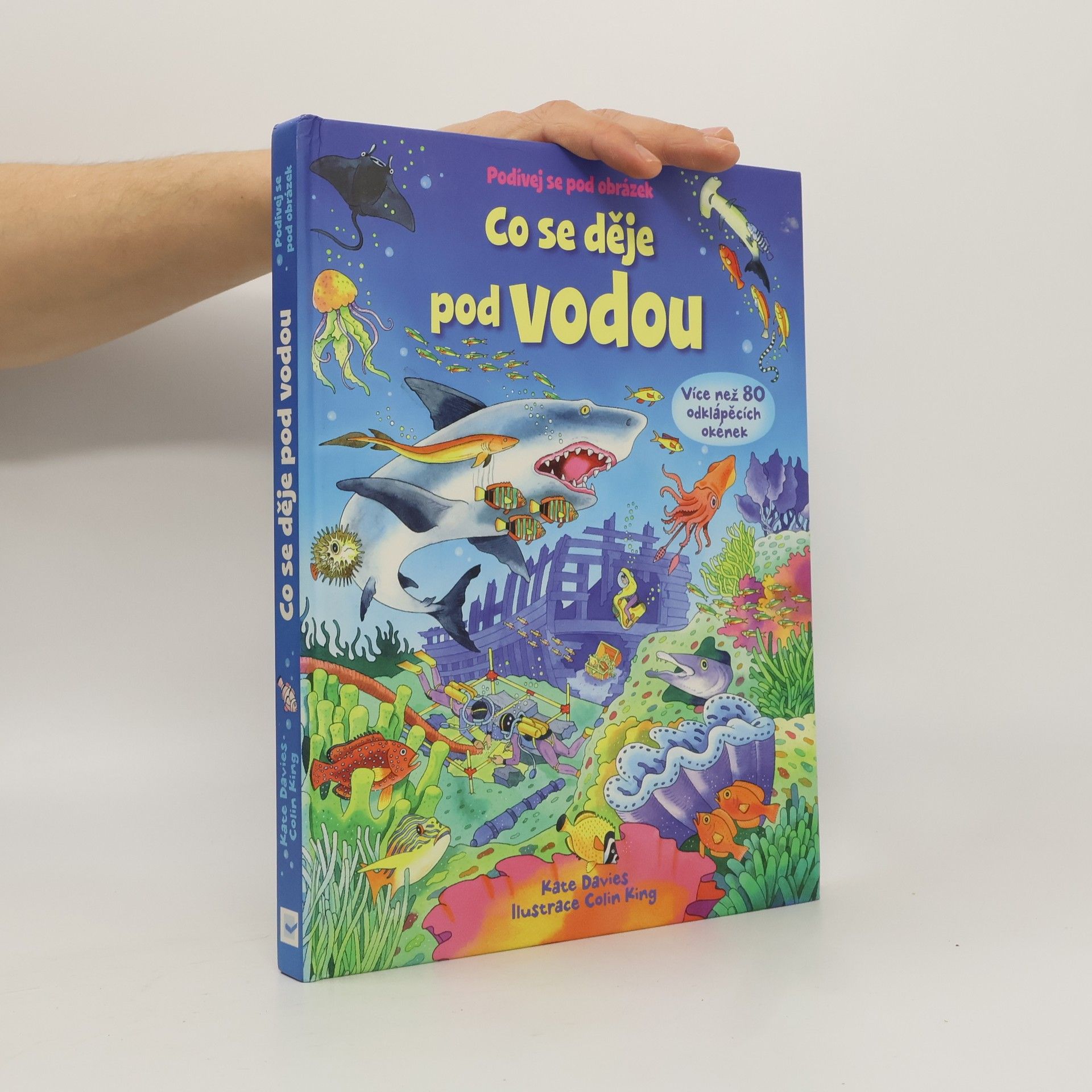 Dr Kate Davies Co se děje pod vodou : podívej se pod obrázek : více než 80 odklápěcích okének