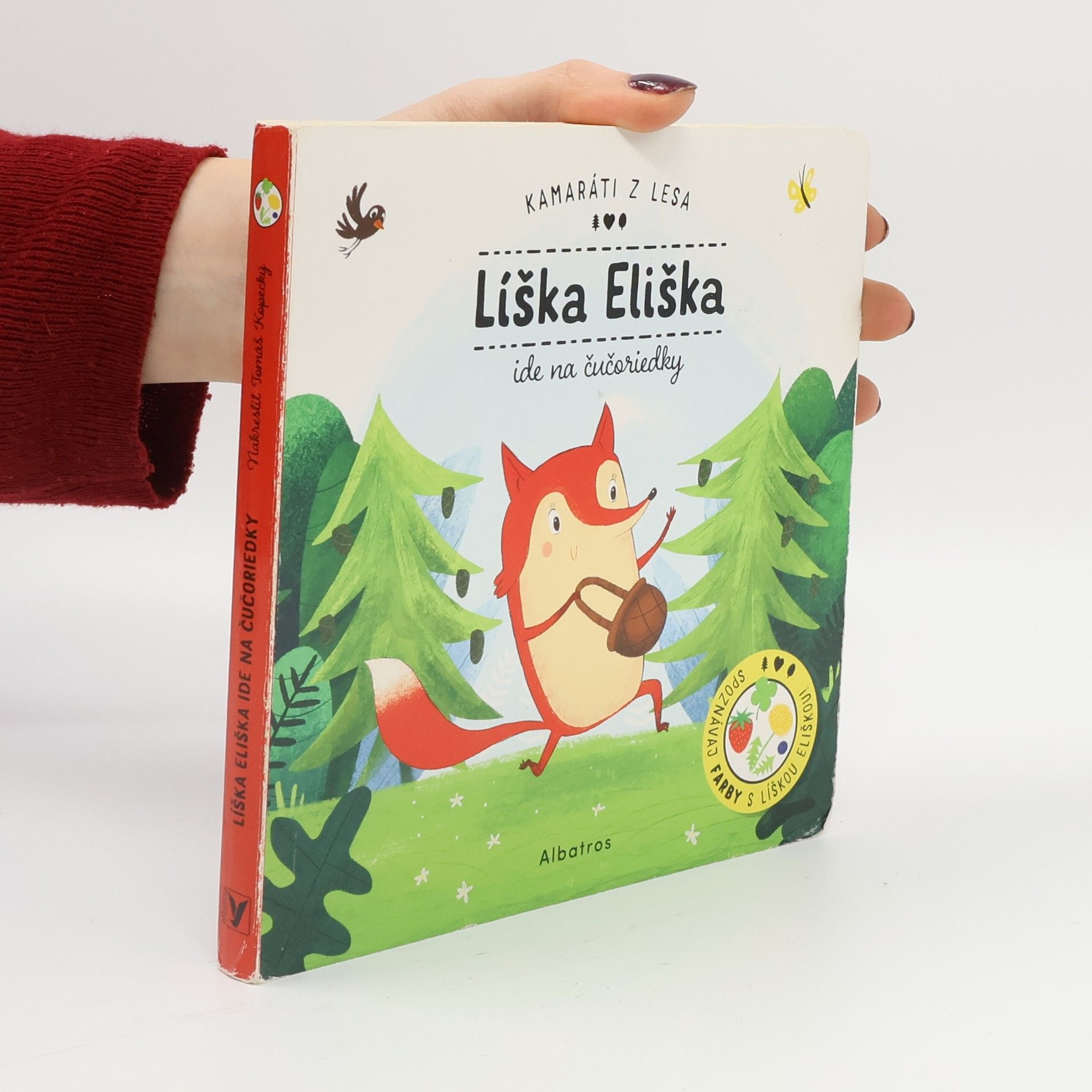 Petra Bartíková Líška Eliška ide na čučoriedky