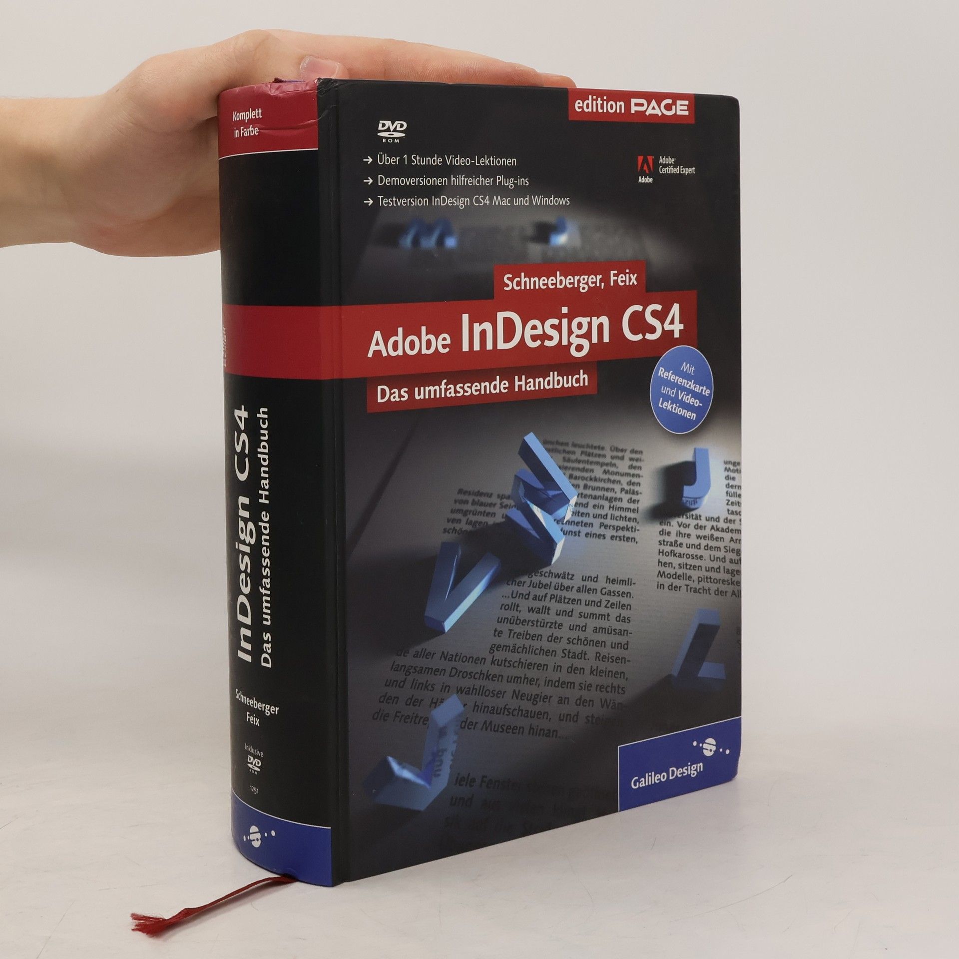 Hans Peter Schneeberger Adobe InDesign CS4. Das umfassende Handbuch