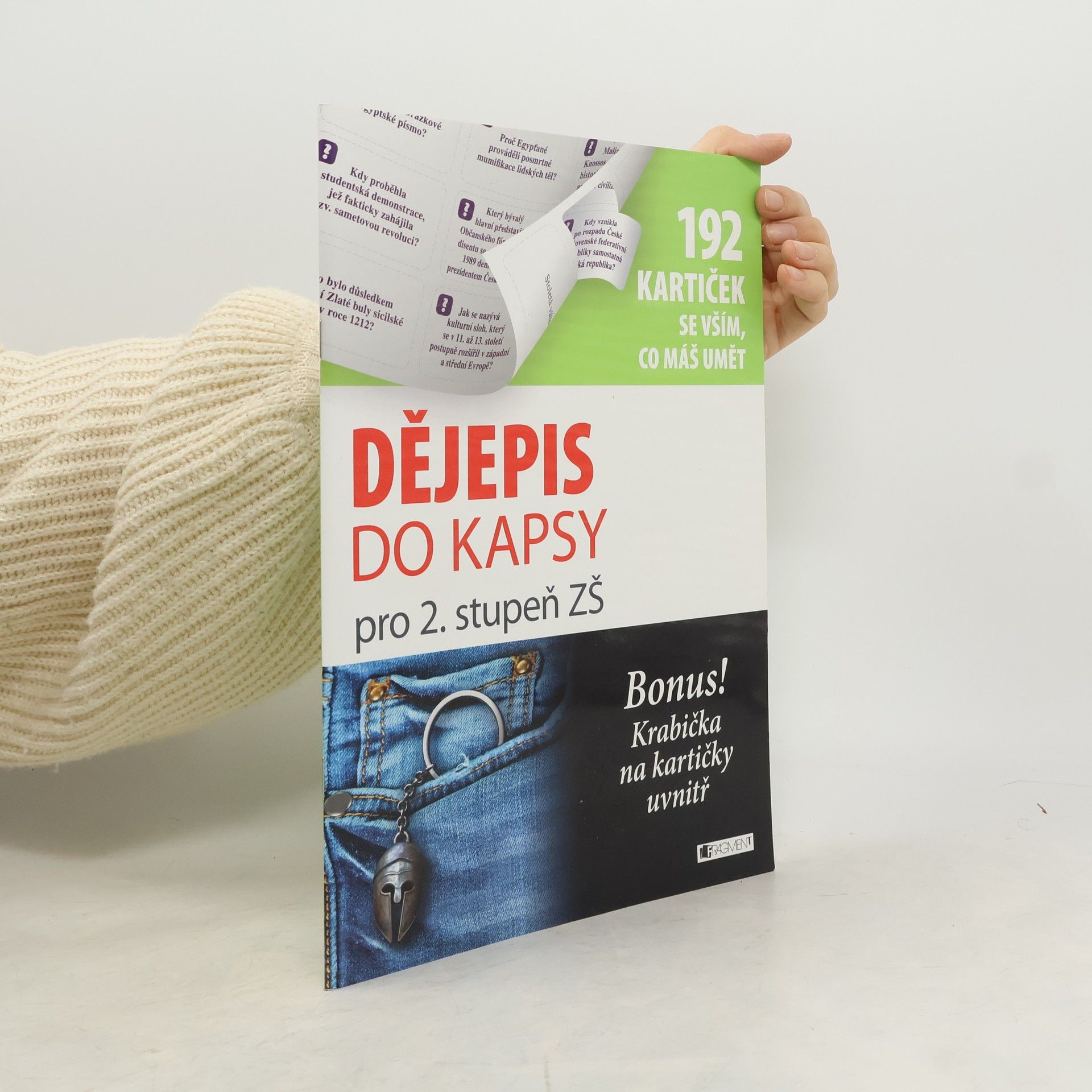 Milan Hes Dějepis do kapsy pro : 2. stupeň ZŠ : 192 kartiček se vším, co máš umět