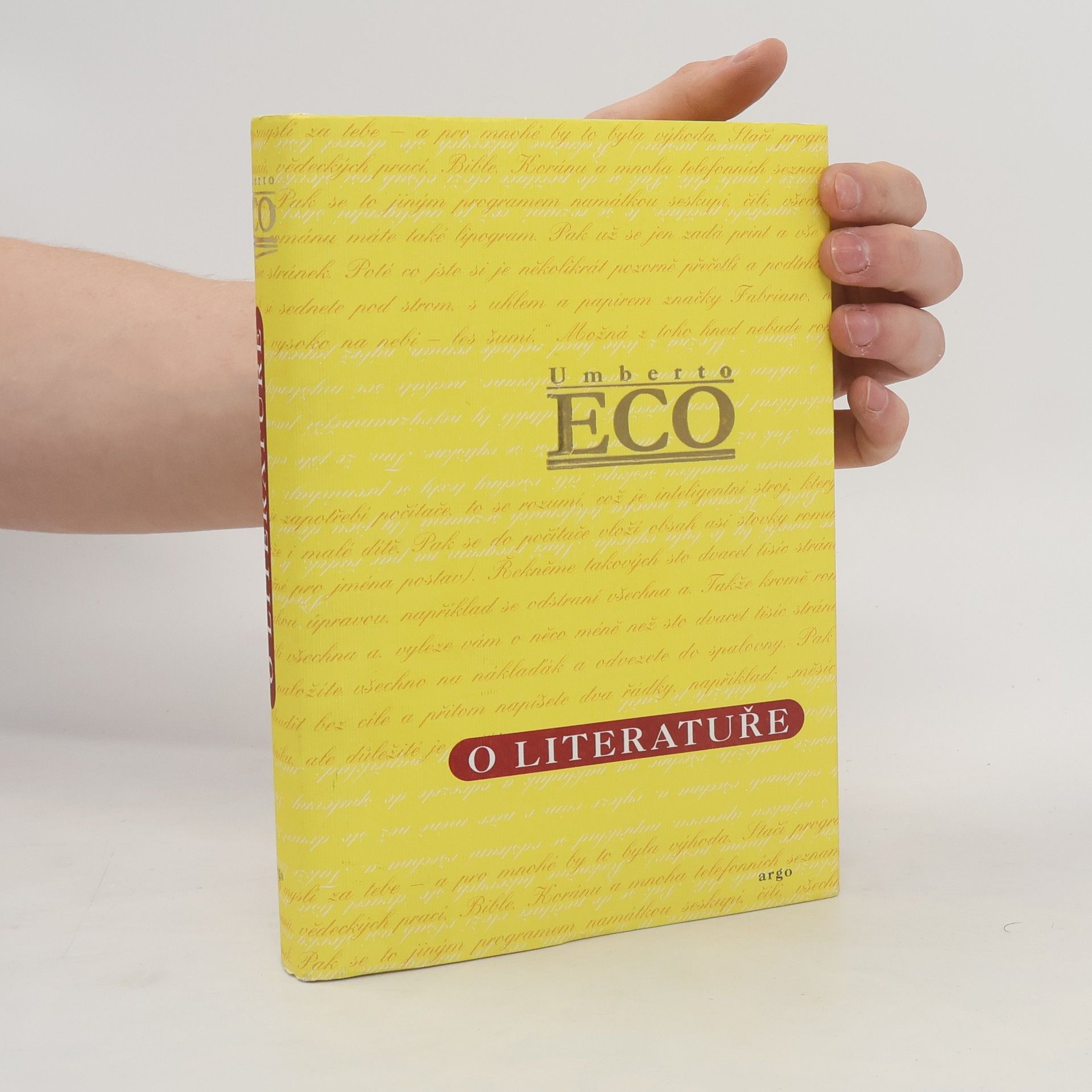 Umberto Eco O literatuře