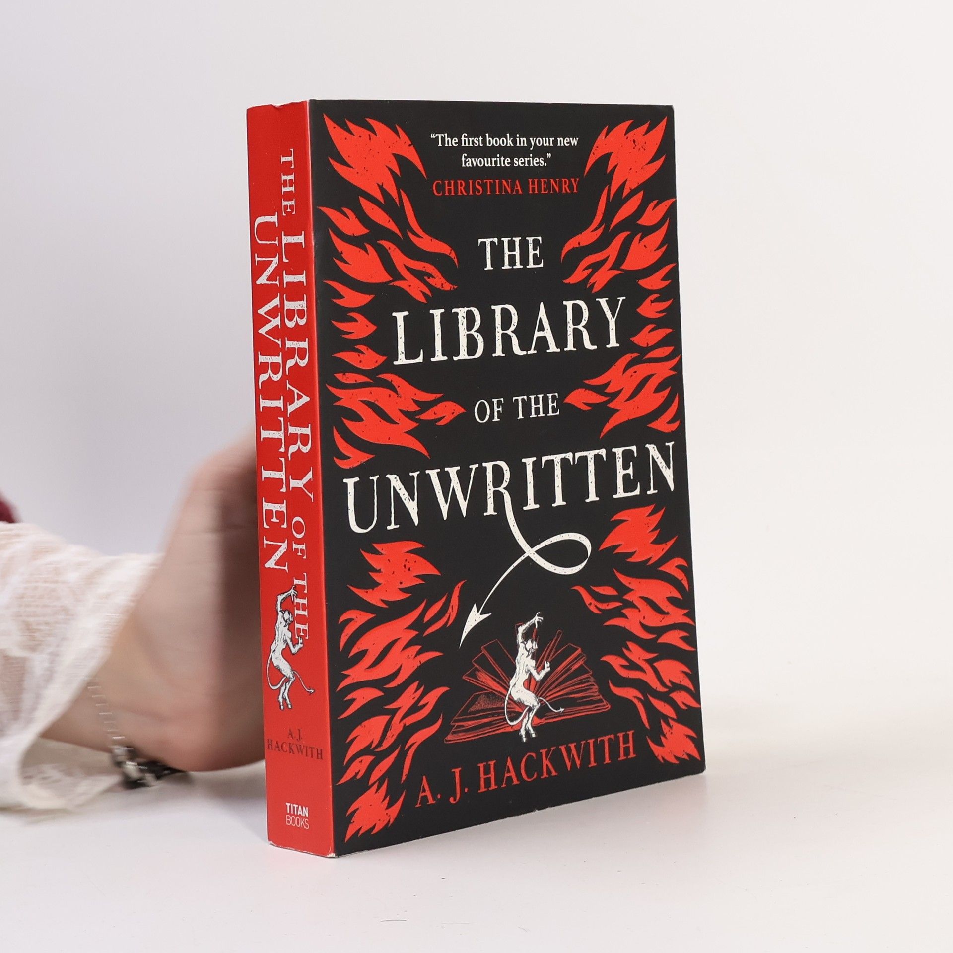 A. J. Hackwith The Library of The Unwritten