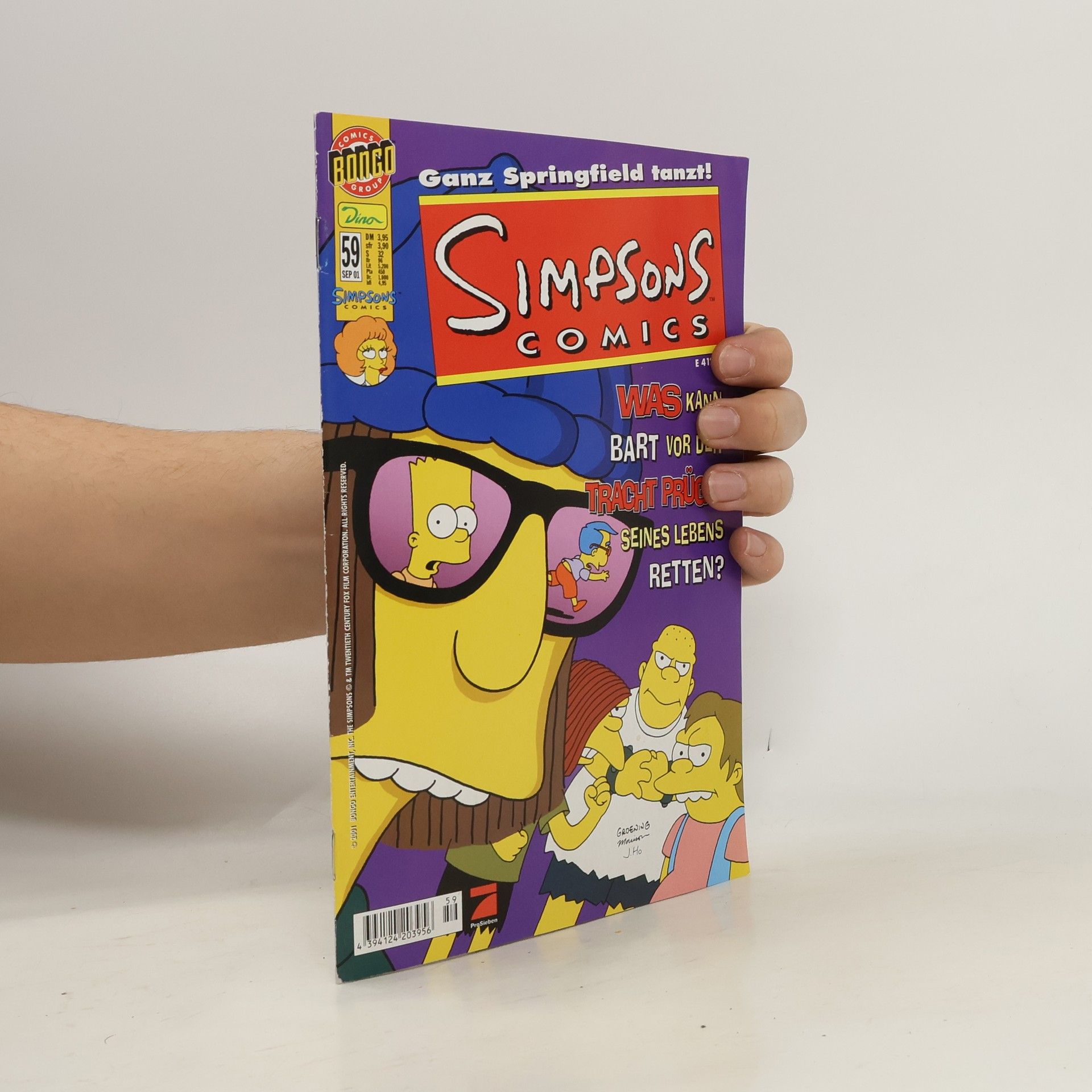 Kolektiv autorů Simpsons Comics 59/2001
