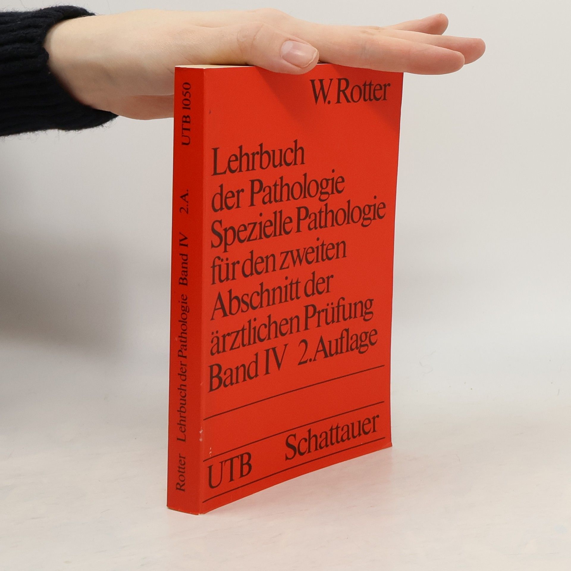 W. Rotter Lehrbuch der Pathologie
