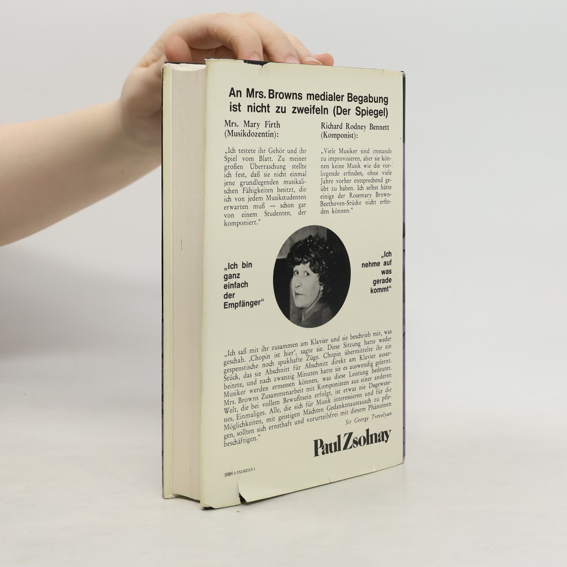 Rosemary Brown Musik aus dem Jenseits