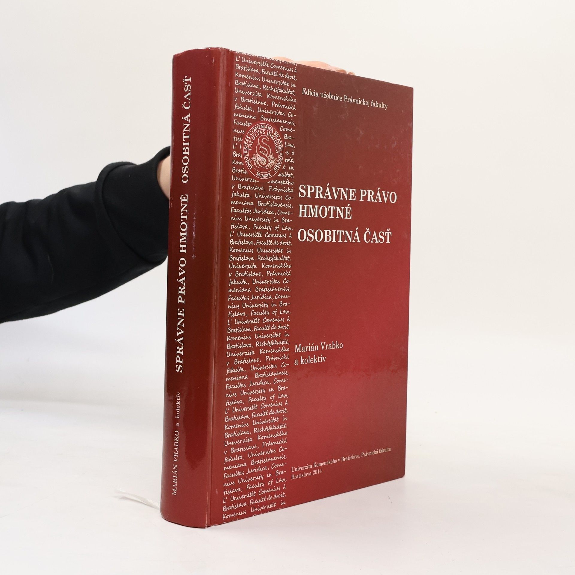 Marián Vrabko Správne právo hmotné: Osobitná časť