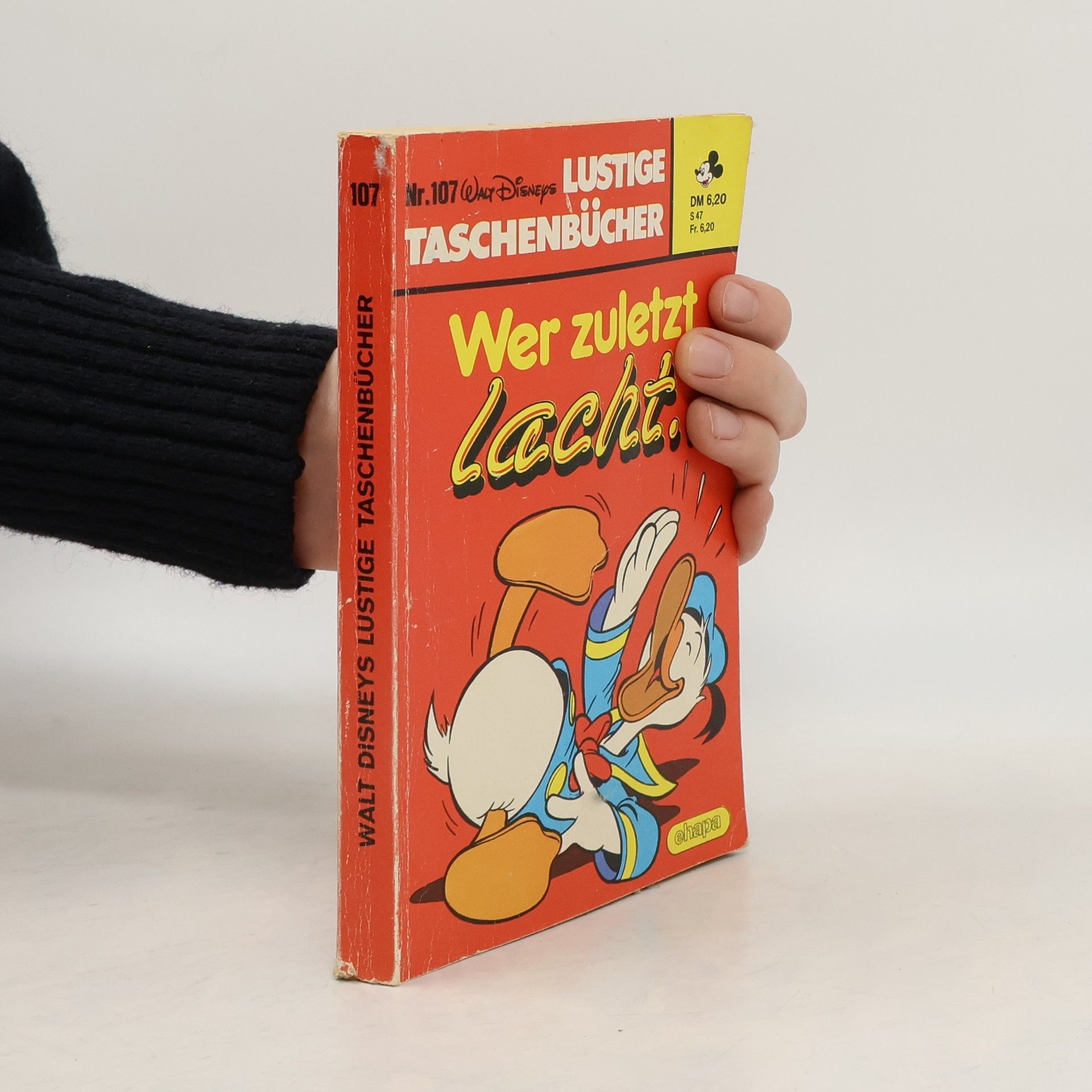 Walt Disney Lustige Taschenbücher 107. Wer zuletzt lacht