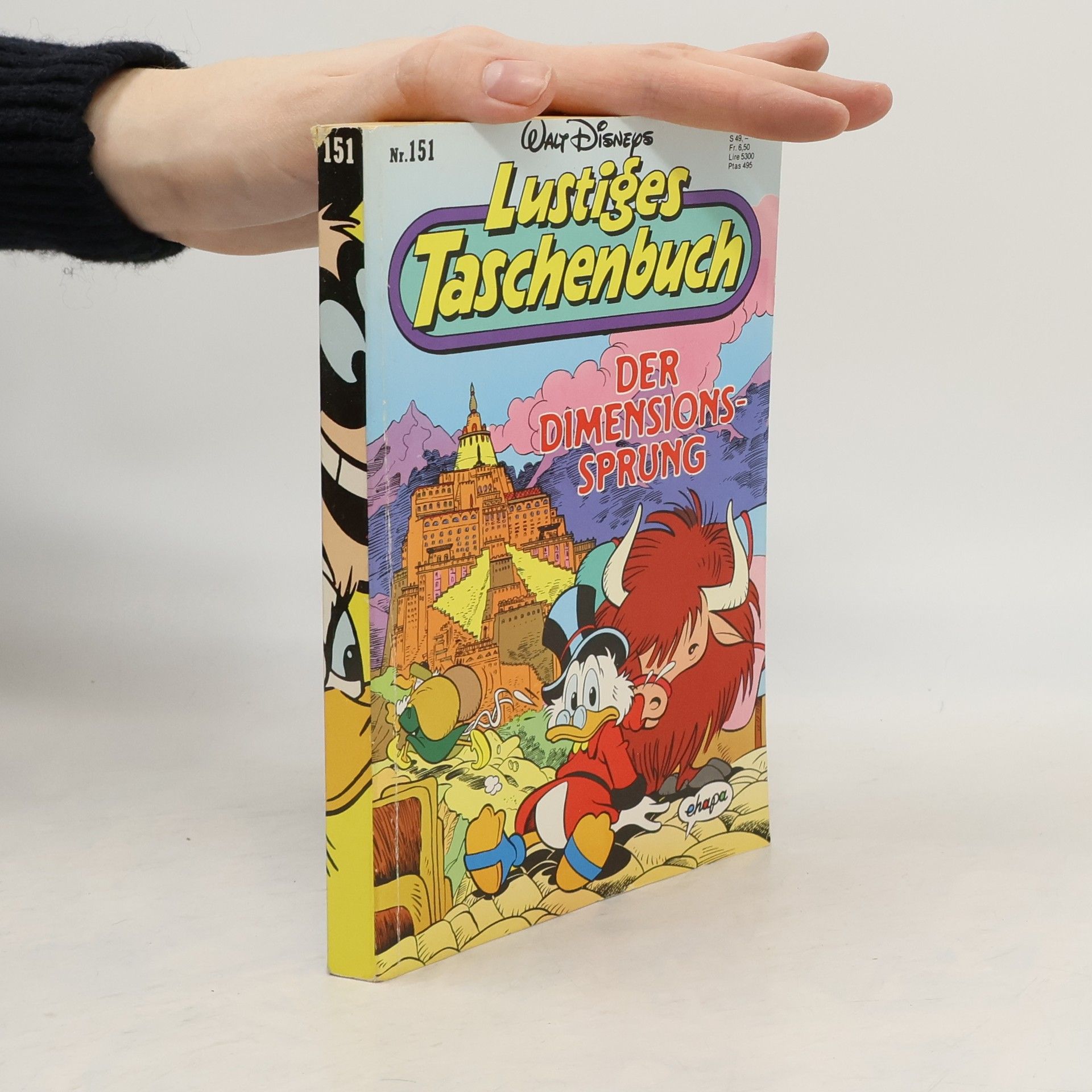 Walt Disney Lustiges Taschenbuch 151. Der Dimensionssprung