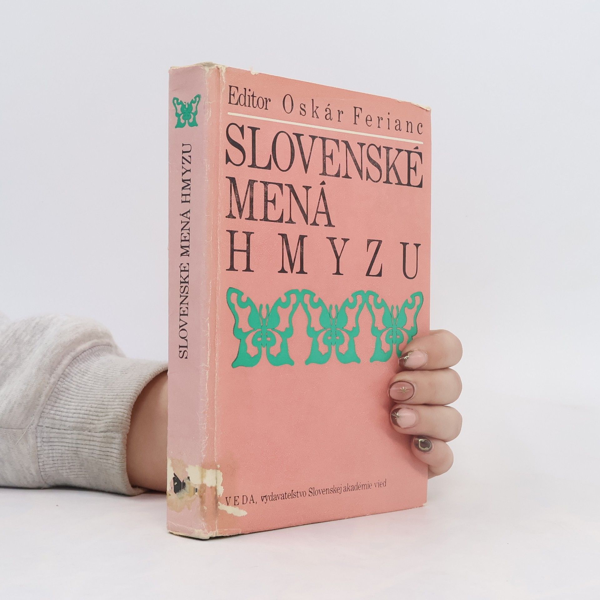 Oskár Ferianc Slovenské mená hmyzu