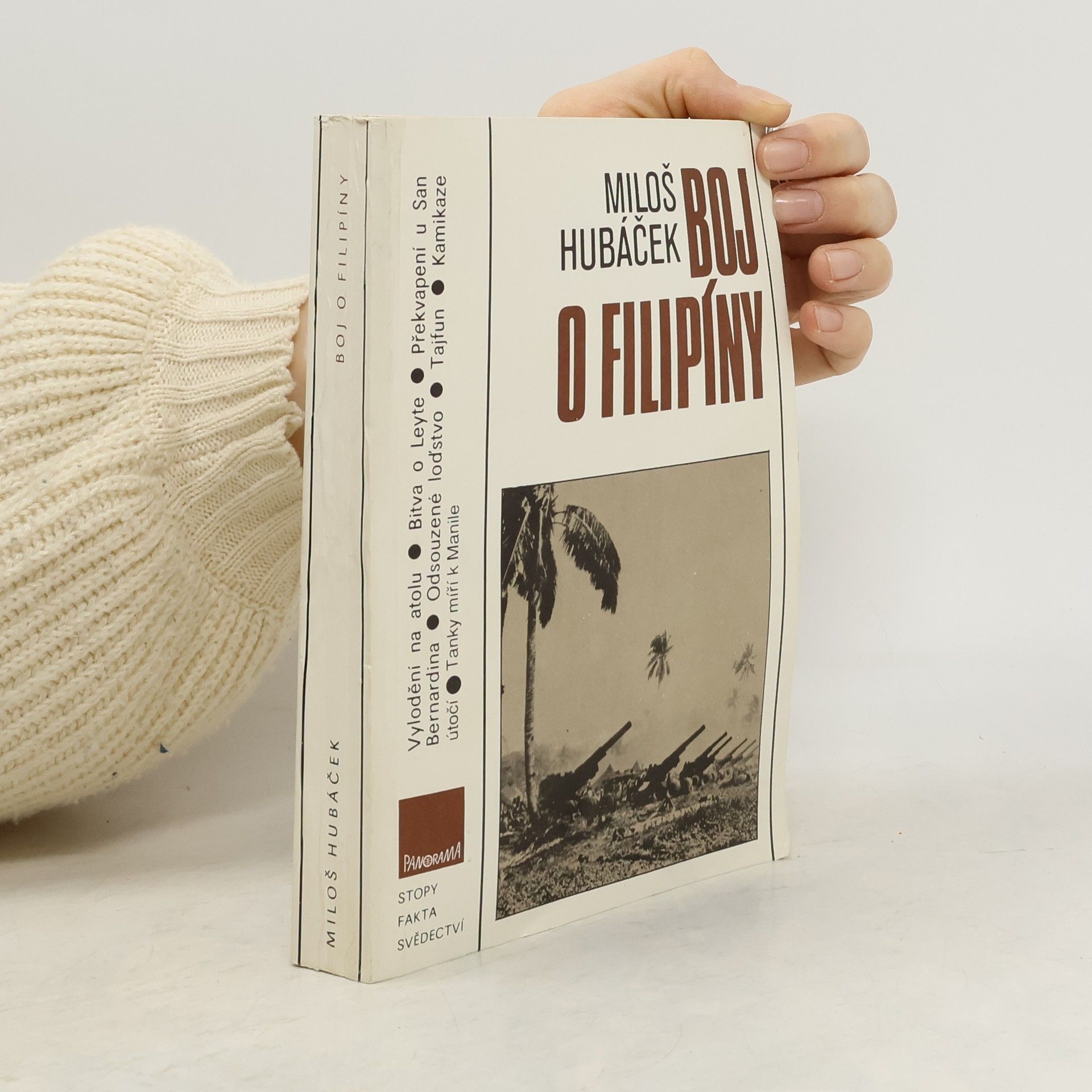Miloš Hubáček Boj o Filipíny
