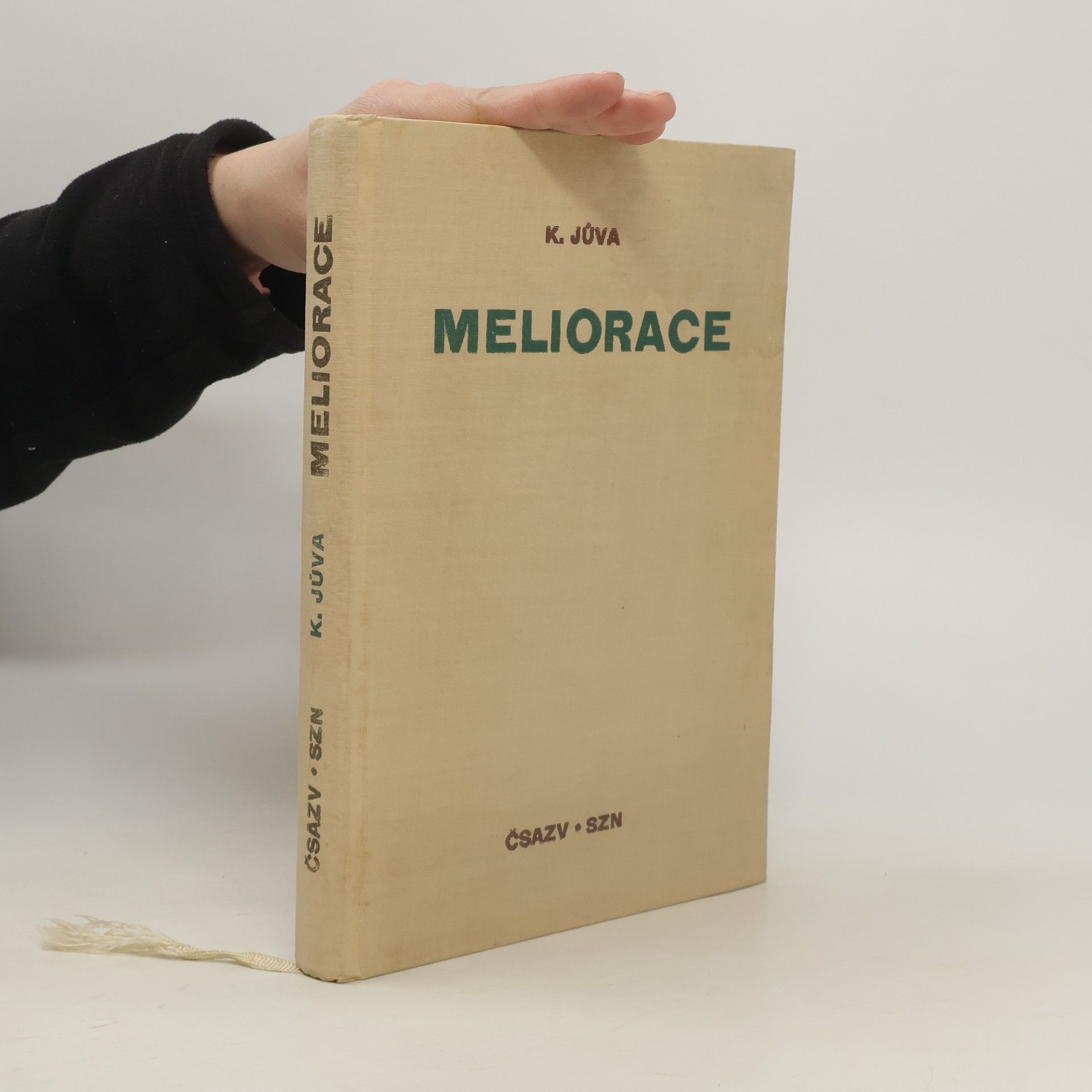 Karel Jůva Meliorace : Učebnice pro agronomické fak. (obor agrotechniky) a provozně ekon. fak. vys. šk. zeměd.