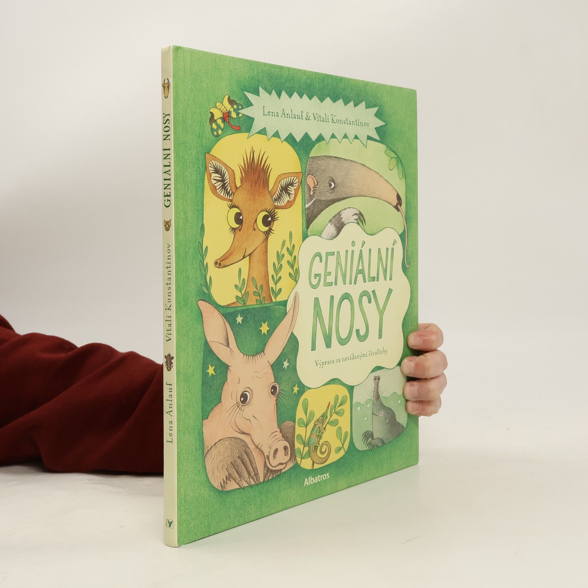 Lena Anlauf Geniální nosy: Výprava za nevídanými živočichy