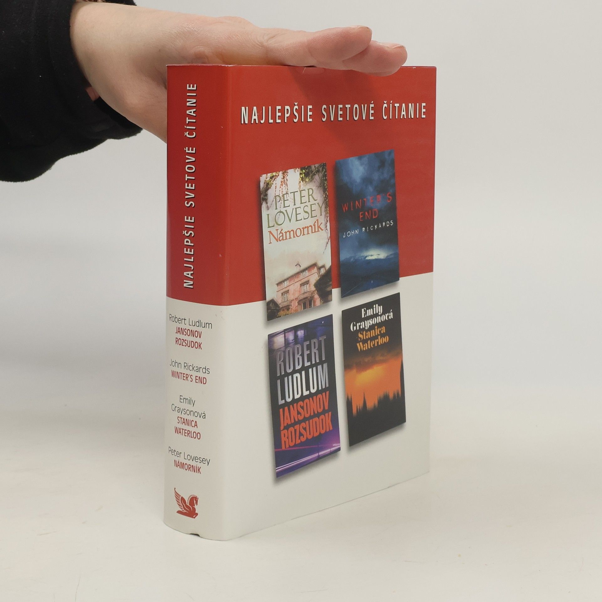 Robert Ludlum Najlepšie svetové čítanie. Jansonov rozsudok, Winter's End, Stanica Waterloo, Námorník