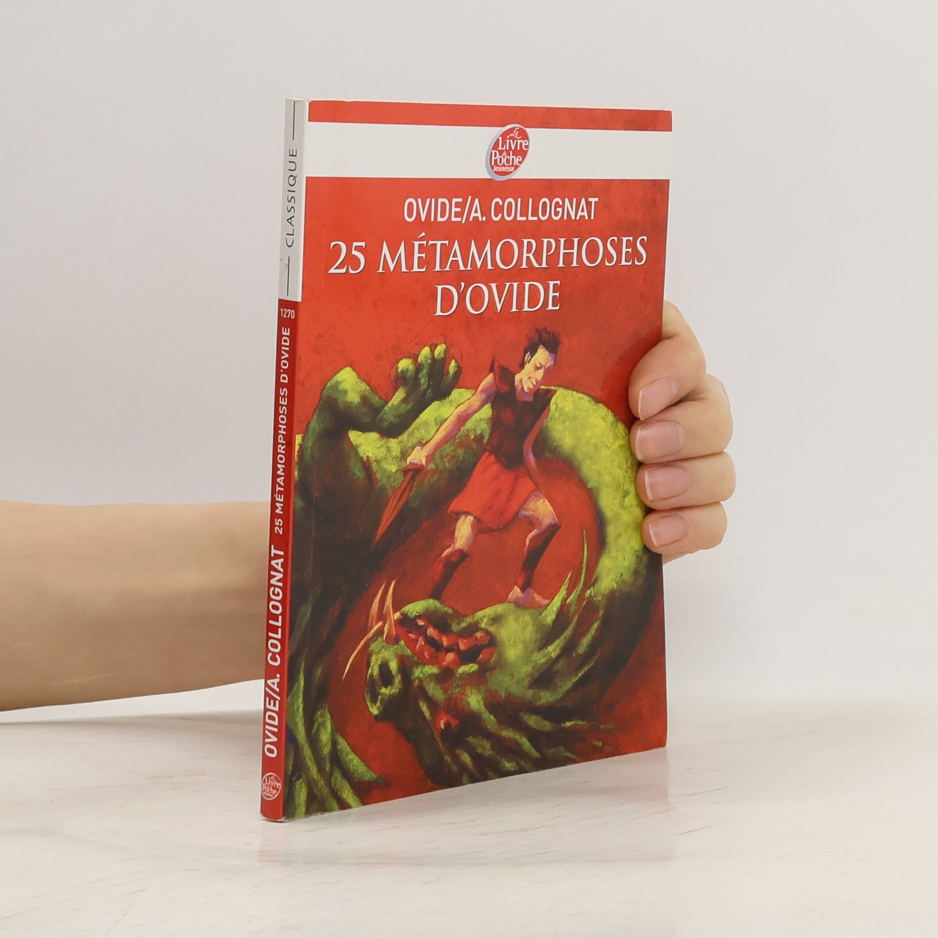 Ovide 25 métamorphoses d'Ovide