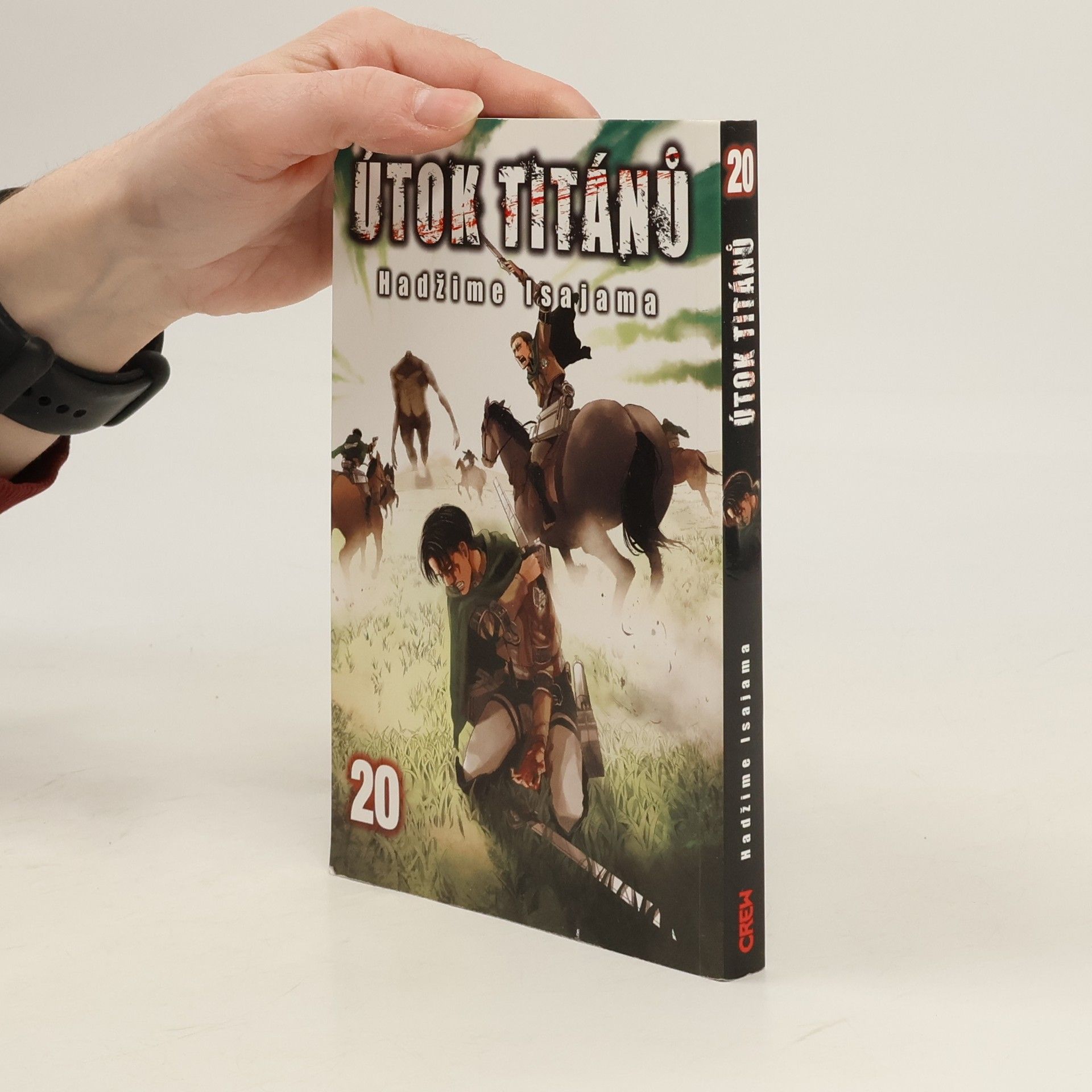 Hadžime Isajama Útok titánů 20