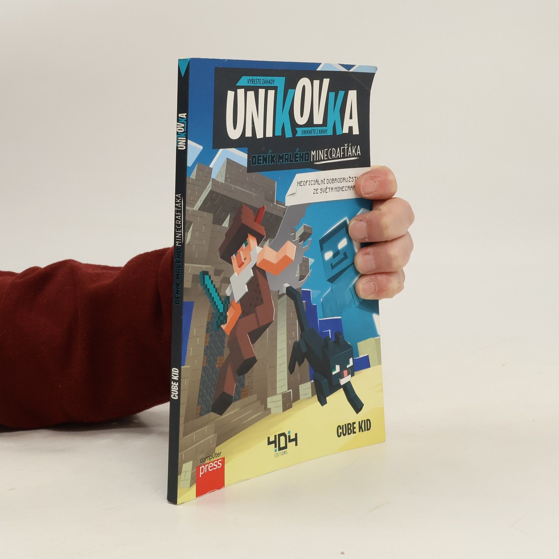 Alain T. Puyssegur Únikovka : deník malého Minecrafťáka : vyřešte záhady : unikněte z knihy