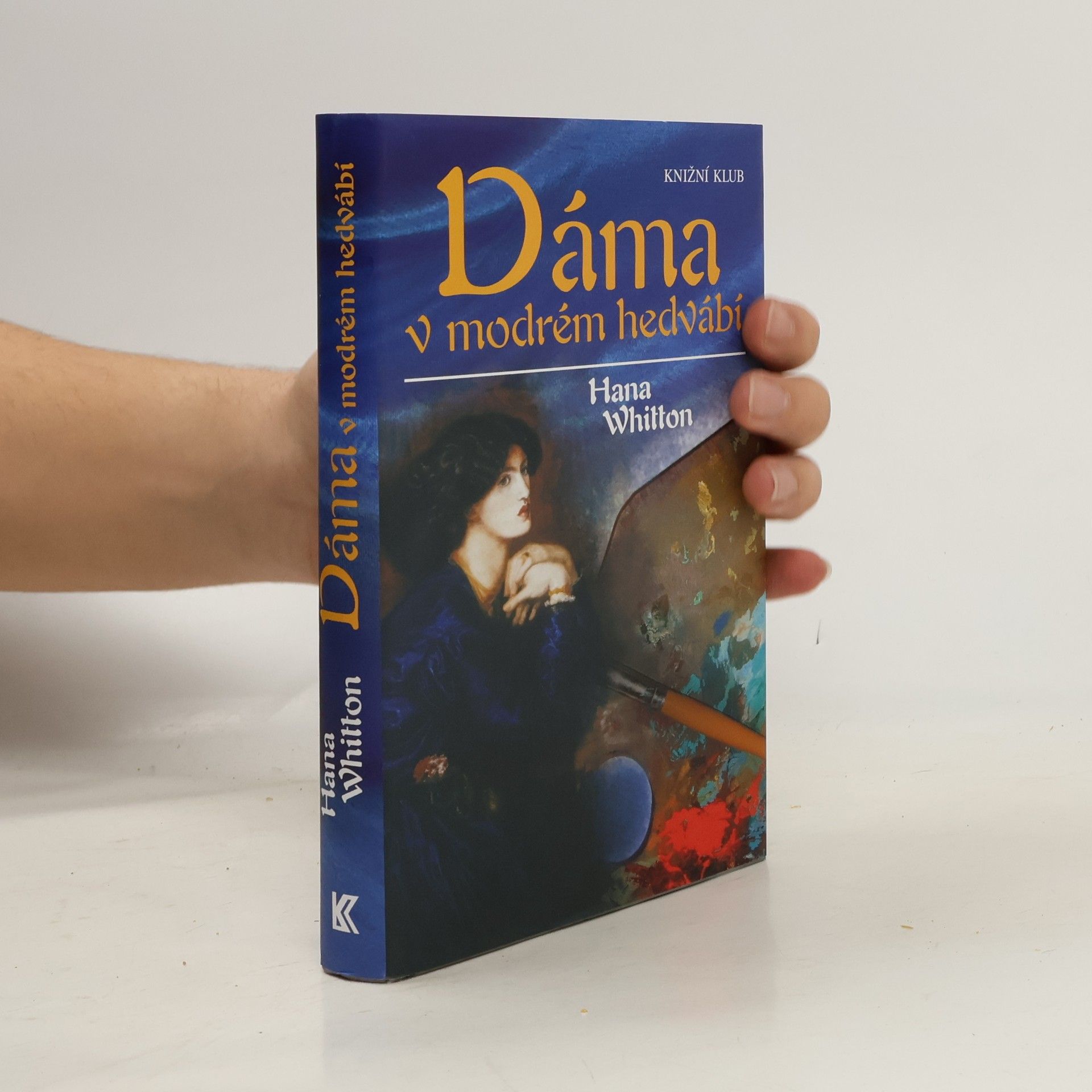 Hana Parkánová-Whitton Dáma v modrém hedvábí