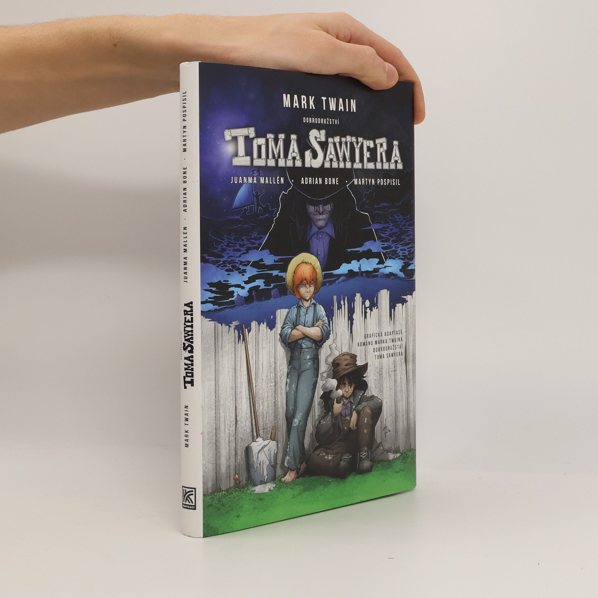 Mark Twain Dobrodružství Toma Sawyera - grafický román