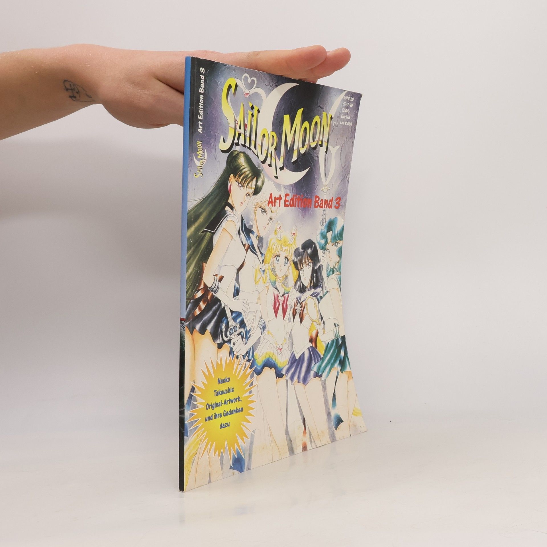 Naoko Takeučiová Sailor Moon. Art Edition Band 3