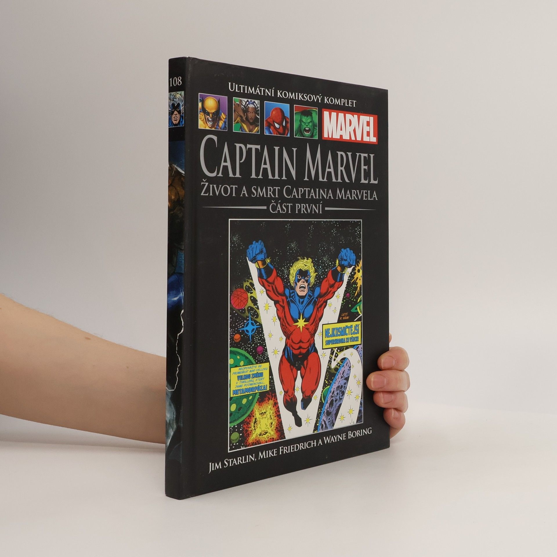 Jim Starlin Ultimátní komixový komplet 108. Captain Marvel. Život a smrt Captaina Marvela. Část první